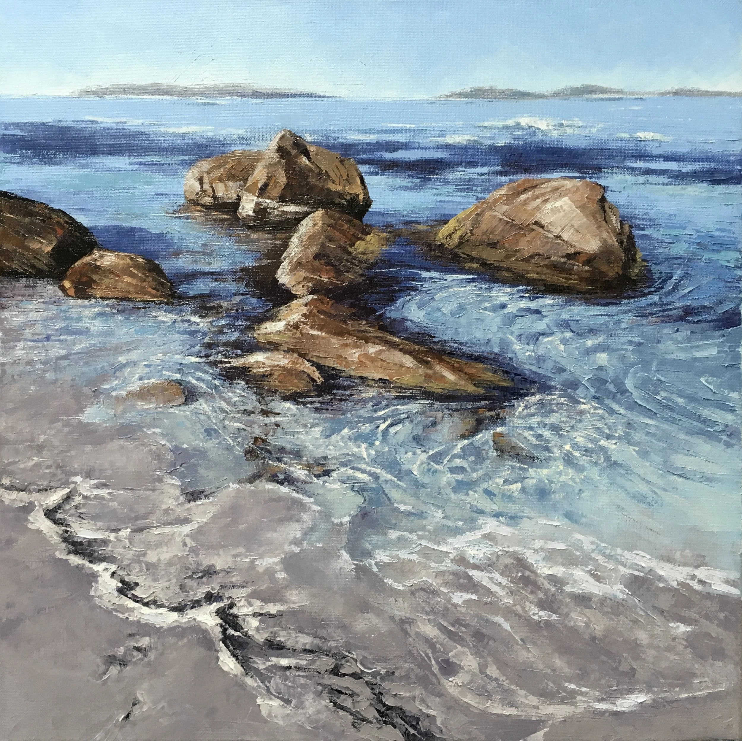 All About Water And Palette Knife