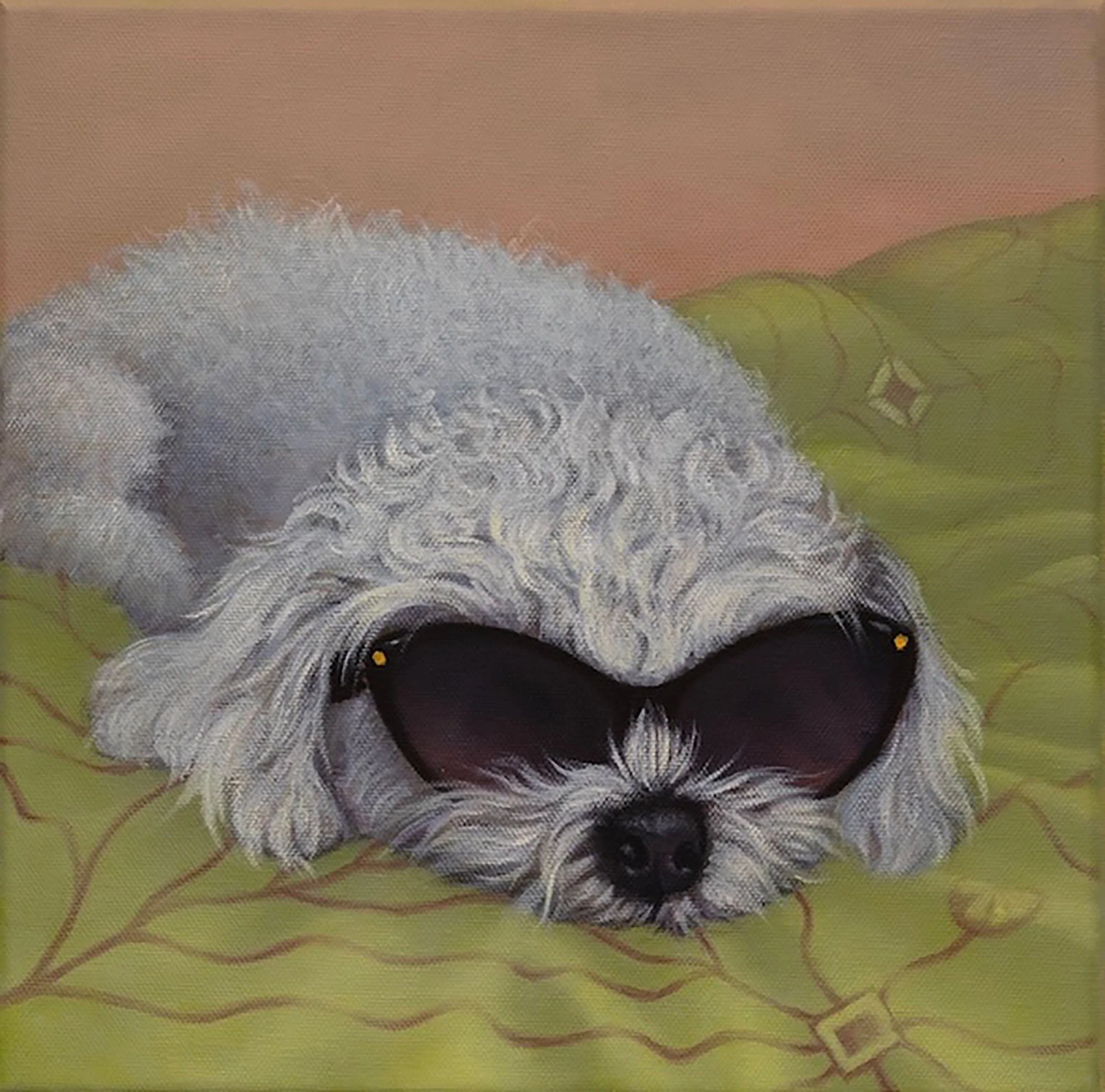 Lilly with sunglasses