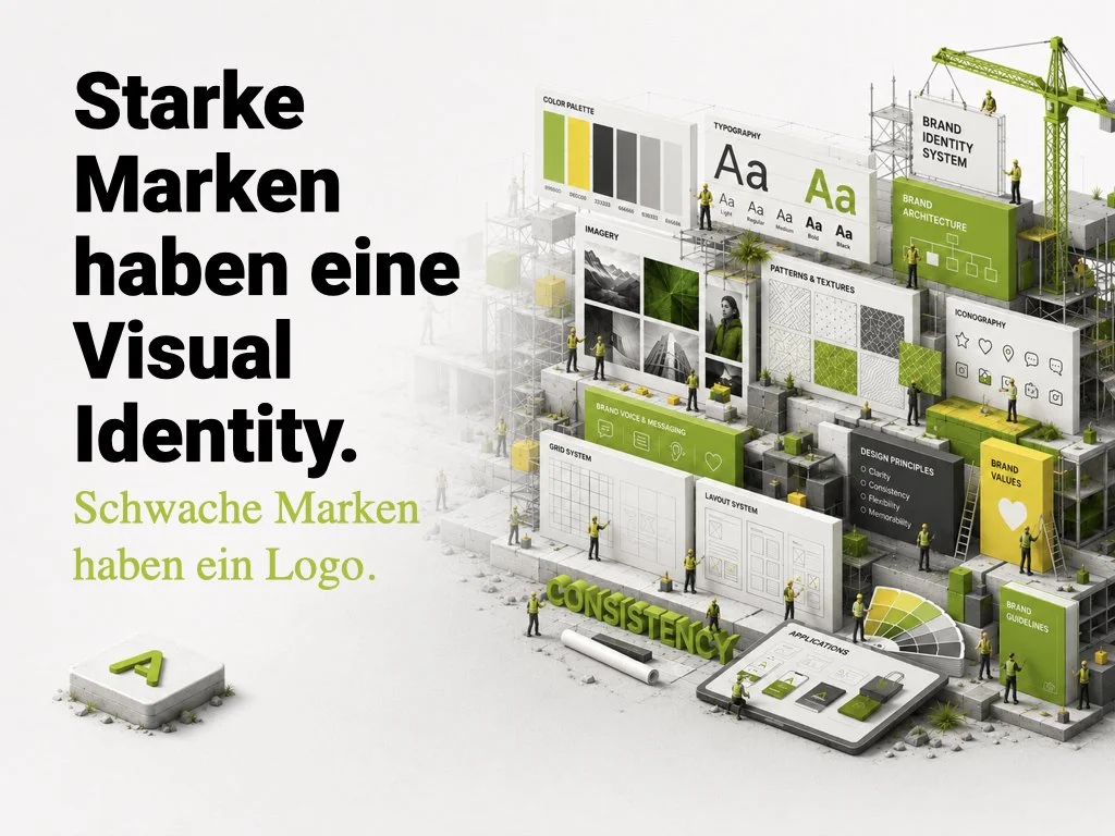 Starke Marken haben eine Visual Identity. Schwache Marken haben ein Logo.