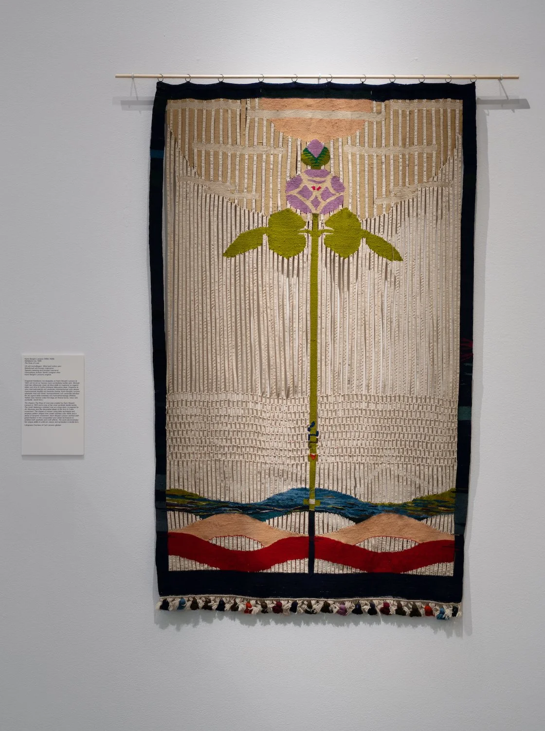 ”Livets och trasornas väv” på Sven-Harrys konstmuseum