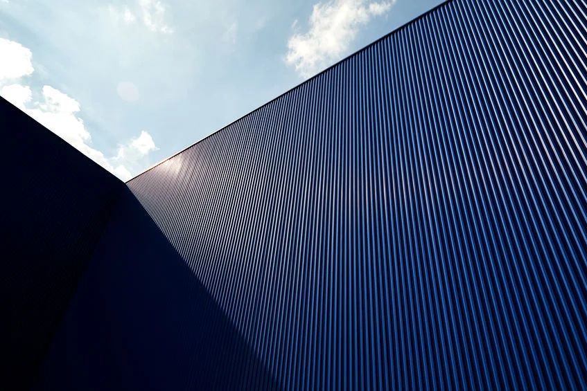 architectural wall cladding industrial refurbishment