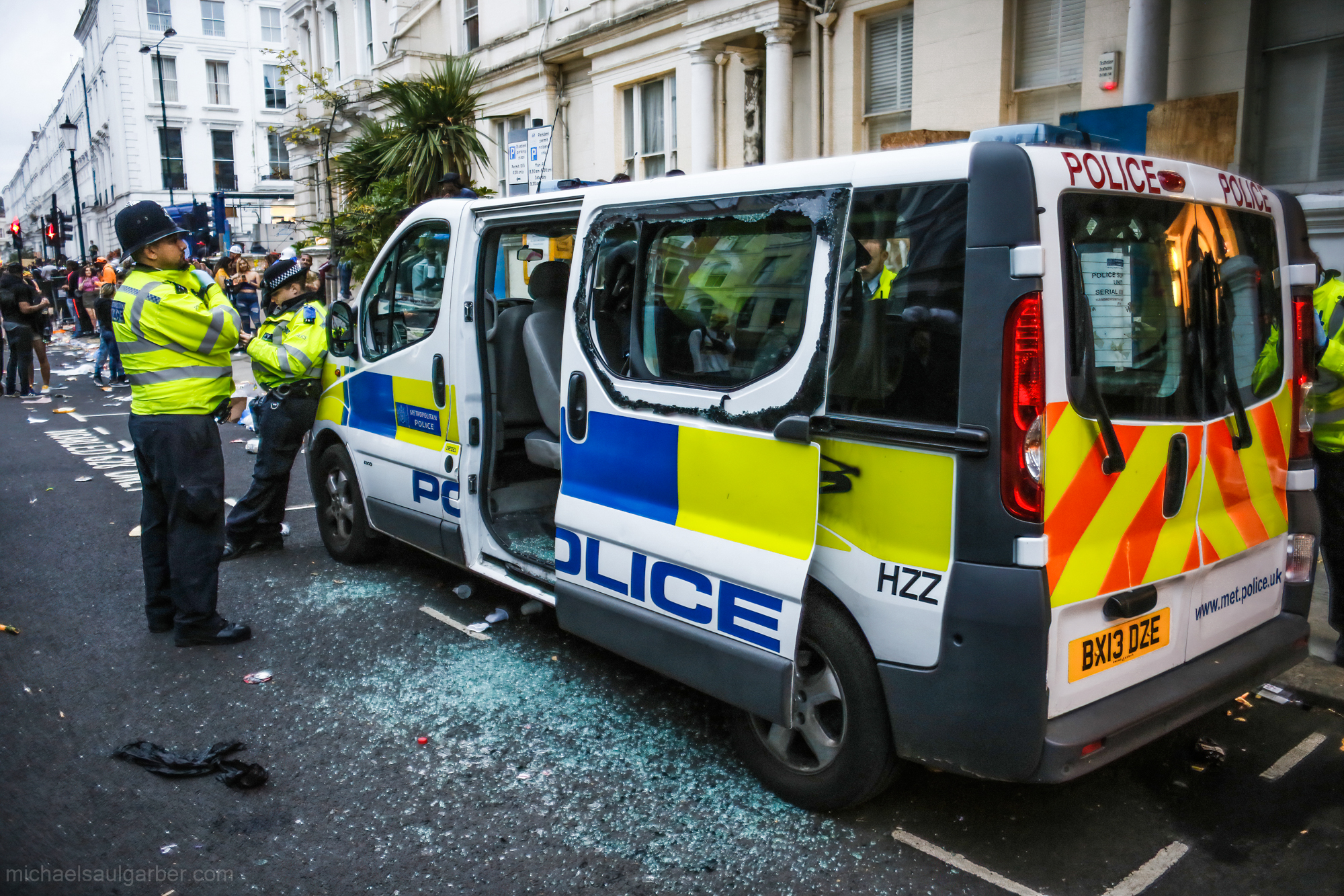 The 2018 event saw 373 arrests over two days out of over 1-million attendees, Notting Hill Carnival, 2018