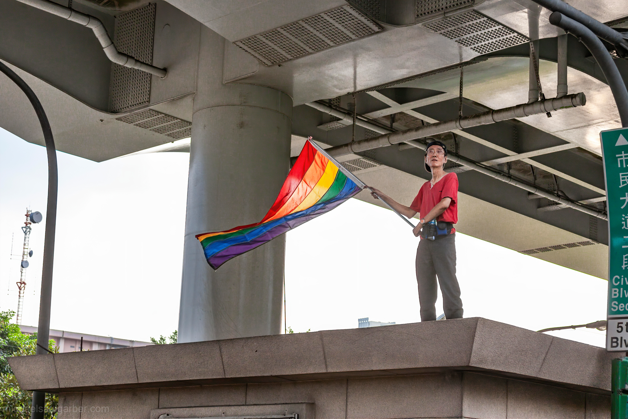 Chi Chia-wei, Taiwan's first openly gay civil rights activist, 2012