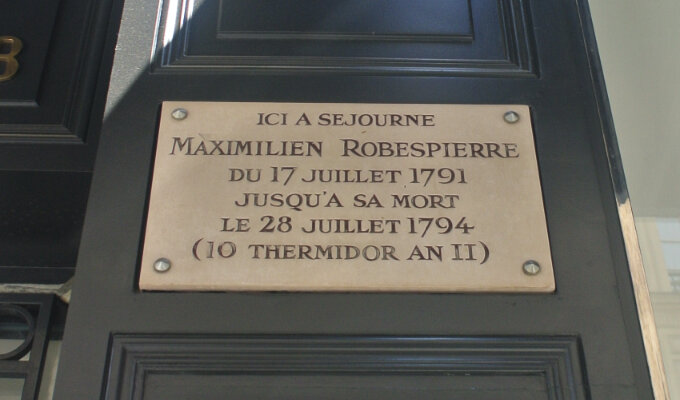 Where Robespierre lived