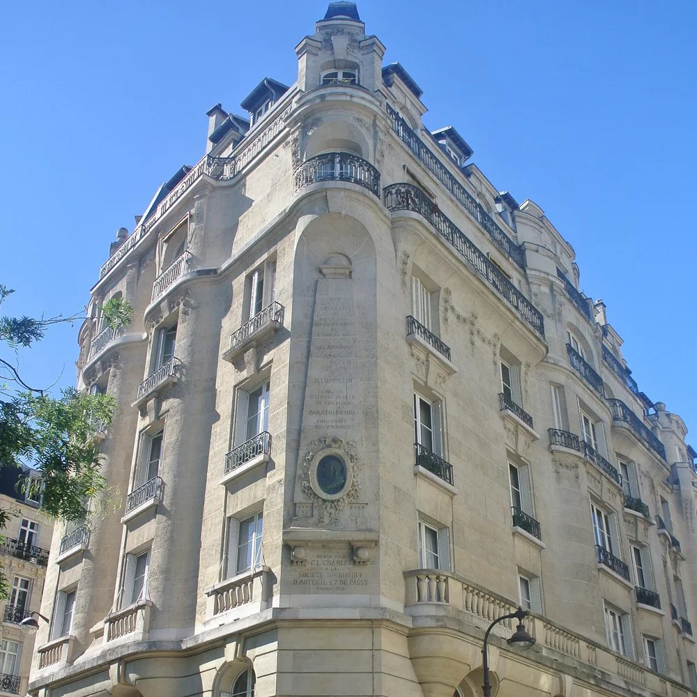 Hôtel Valentinois - Ben Franklin’s Residence in Paris — Parisology - Luxury High Rise Residence In Paris