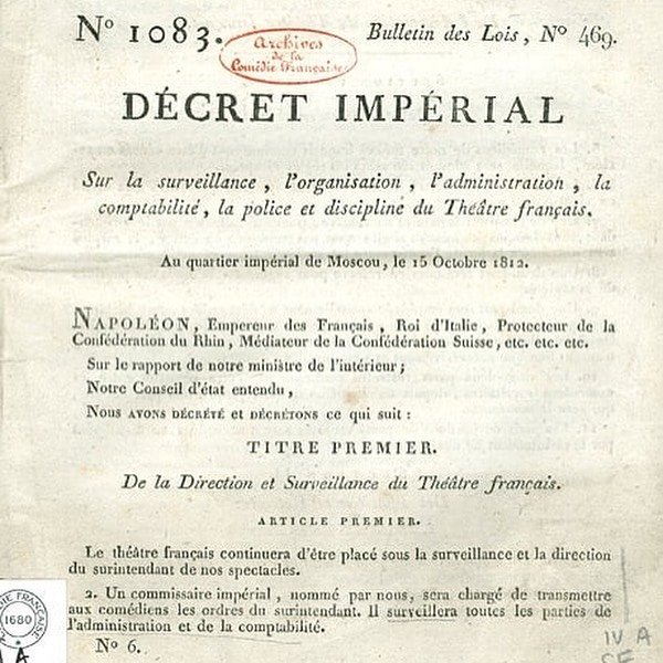 Napoleon-Comedie-Francaise-Decree.jpg.jpg