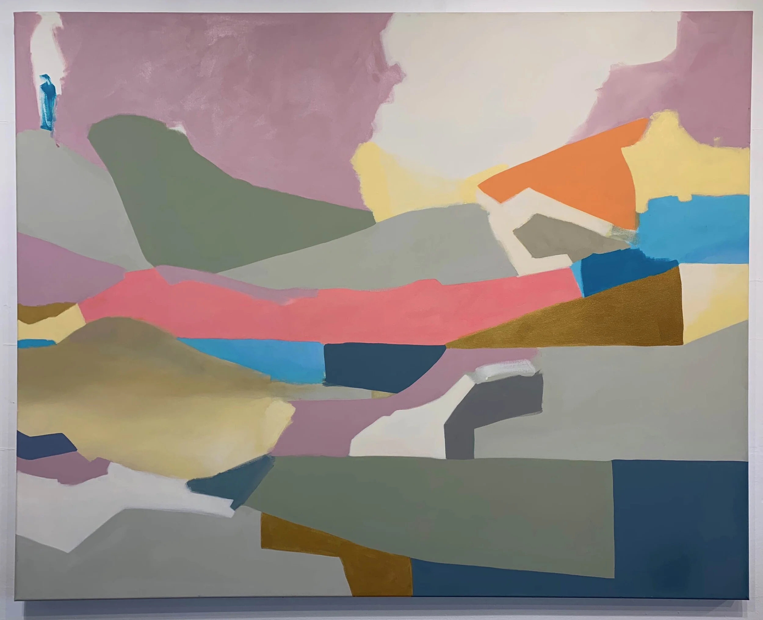 Claire Nakazawa | Abstract Landscape | SOLD