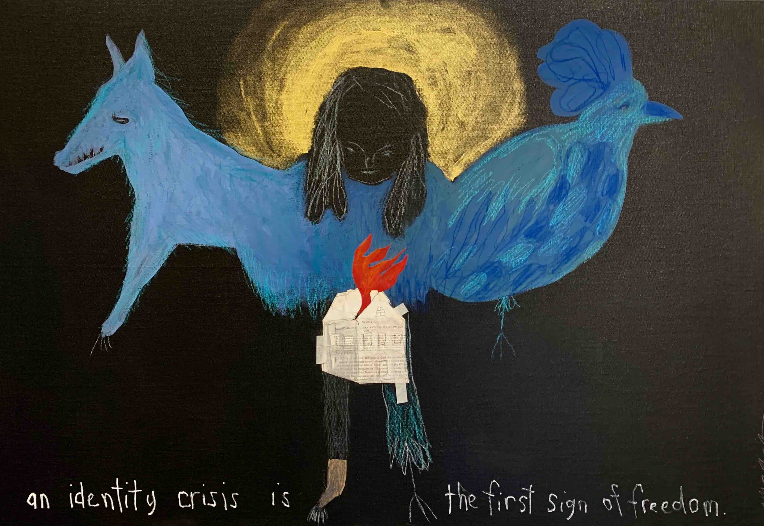Emma Magenta | An Identity Crisis Is The First Sign Of Freedom | SOLD