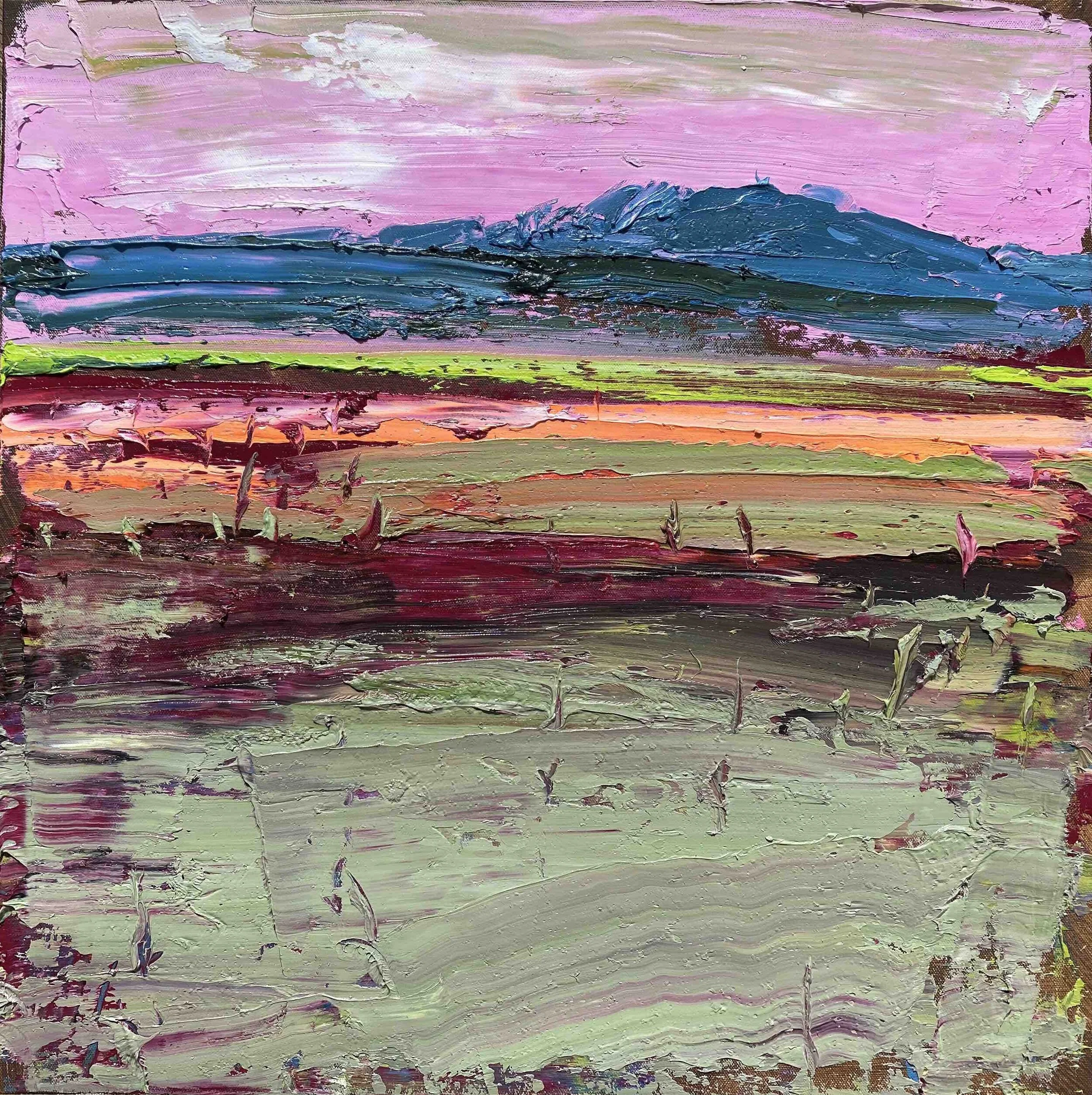 Rowen Matthews | Late In The Day On The Plains | SOLD