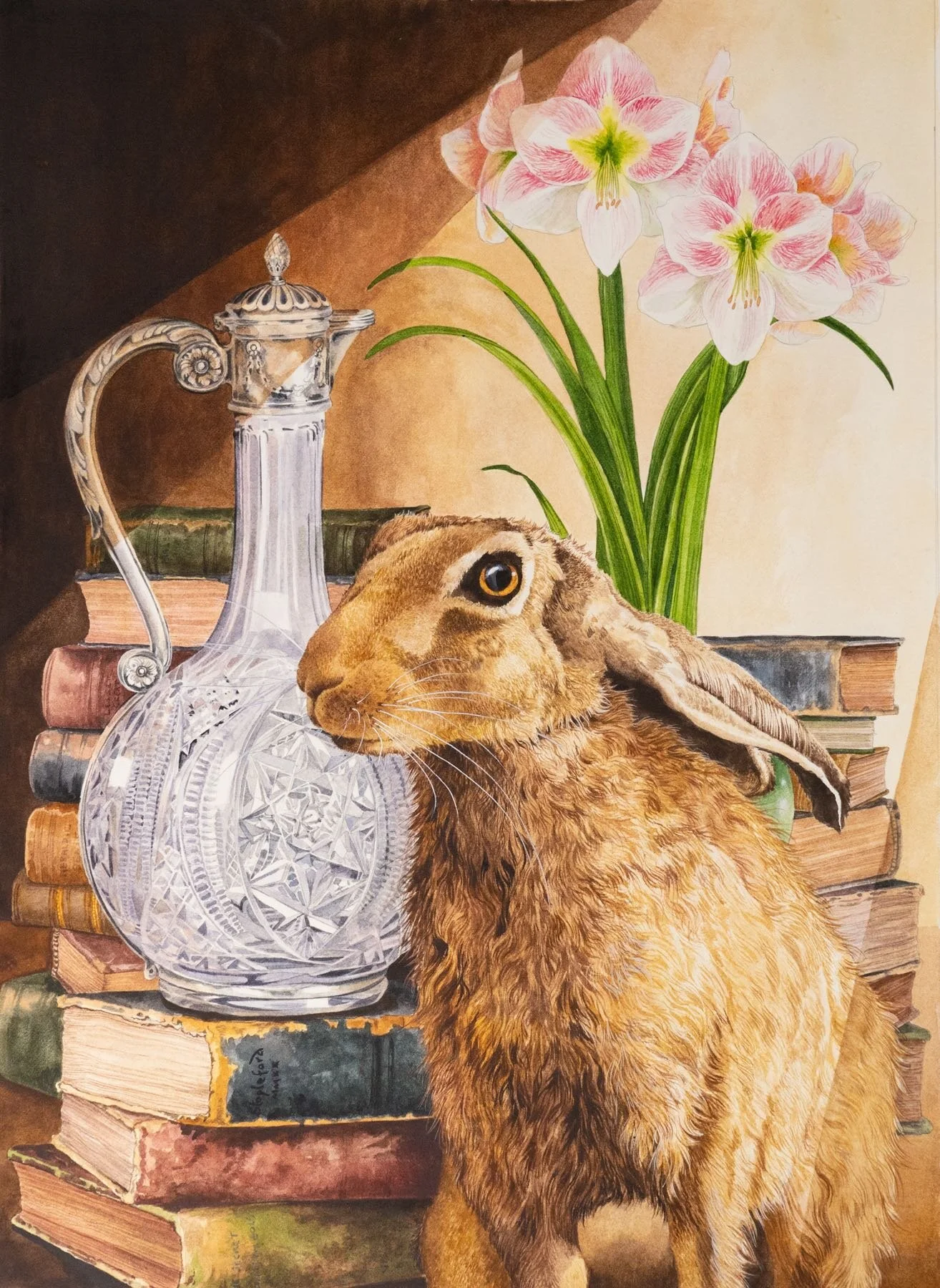 Jane Stapleford | A Hare Called Caravaggio | SOLD