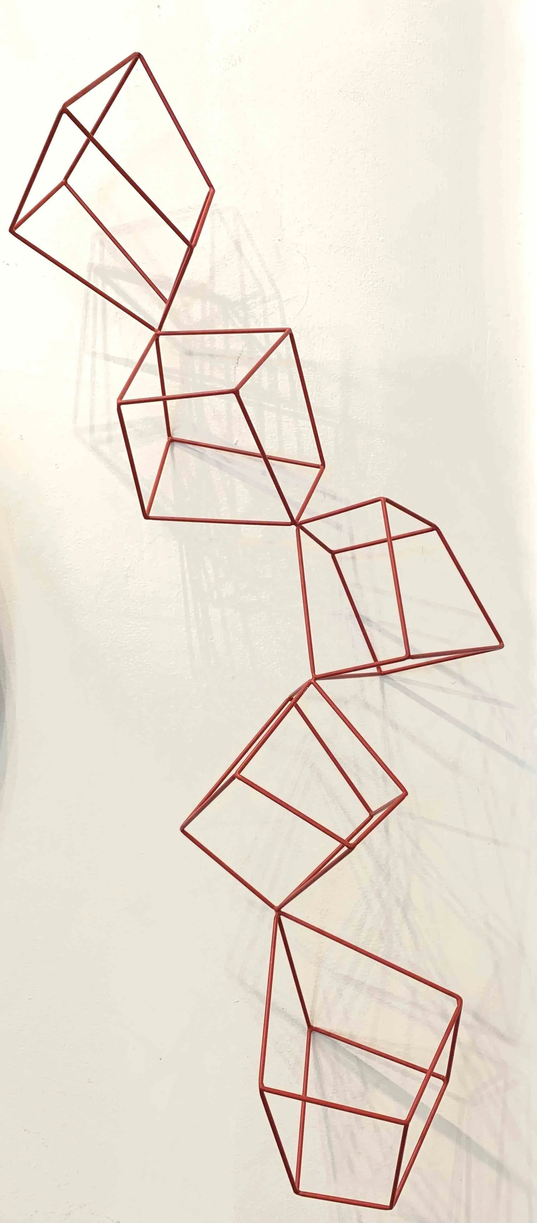 Morgan Shimeld |  Cube Formation Series. red (extra small)  SOLD 