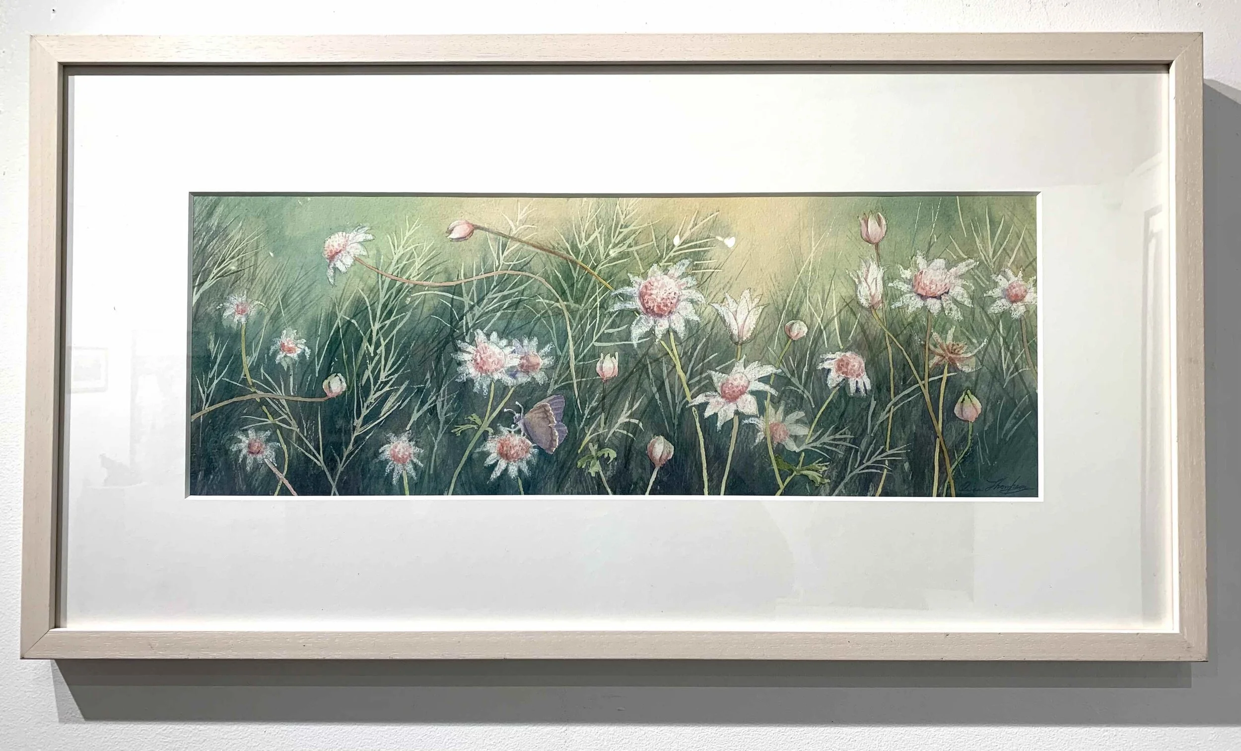 Owen Thompson | Pink Flannel Flowers | SOLD