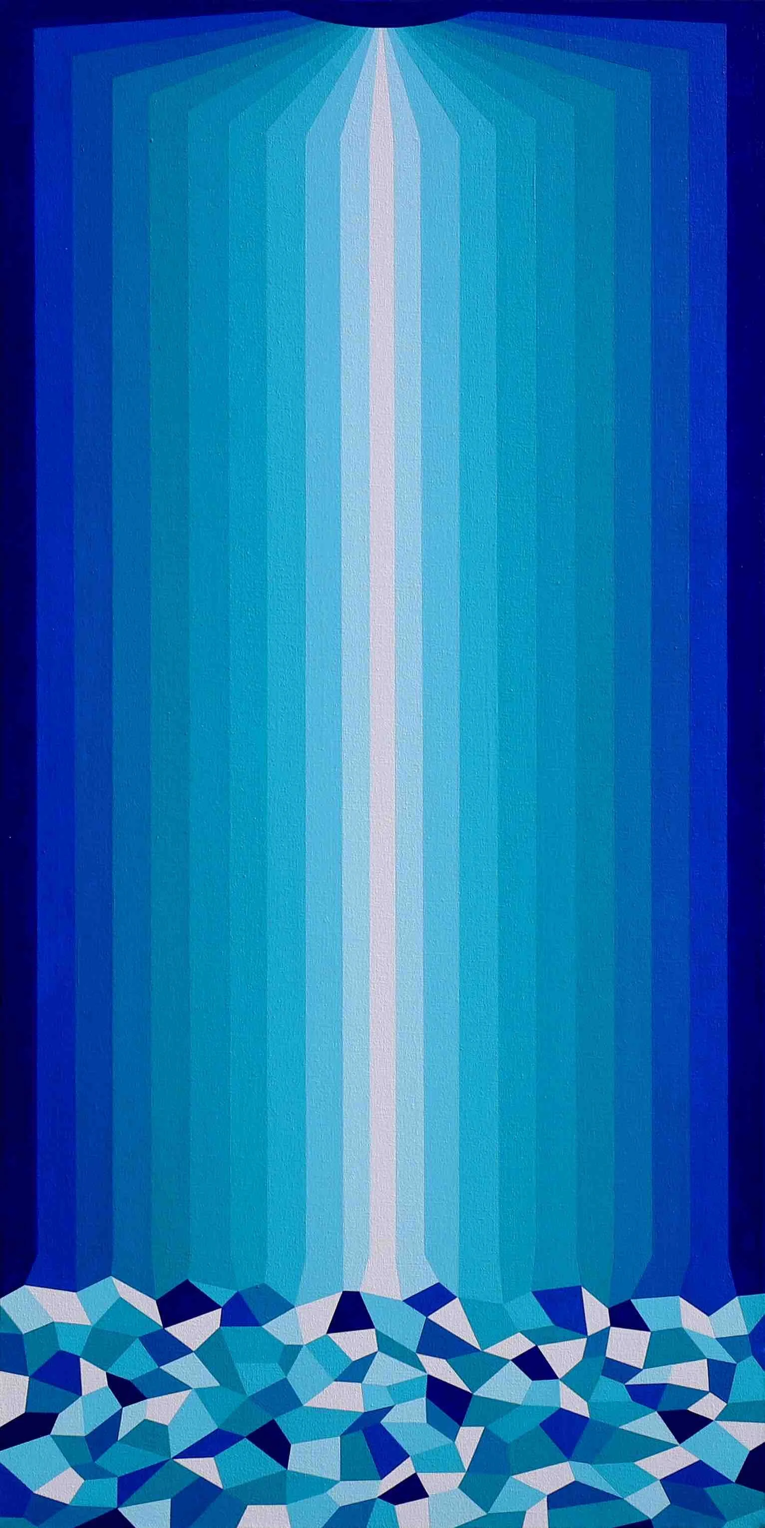 Lynda Hyde | Tangled Up In Blue | SOLD