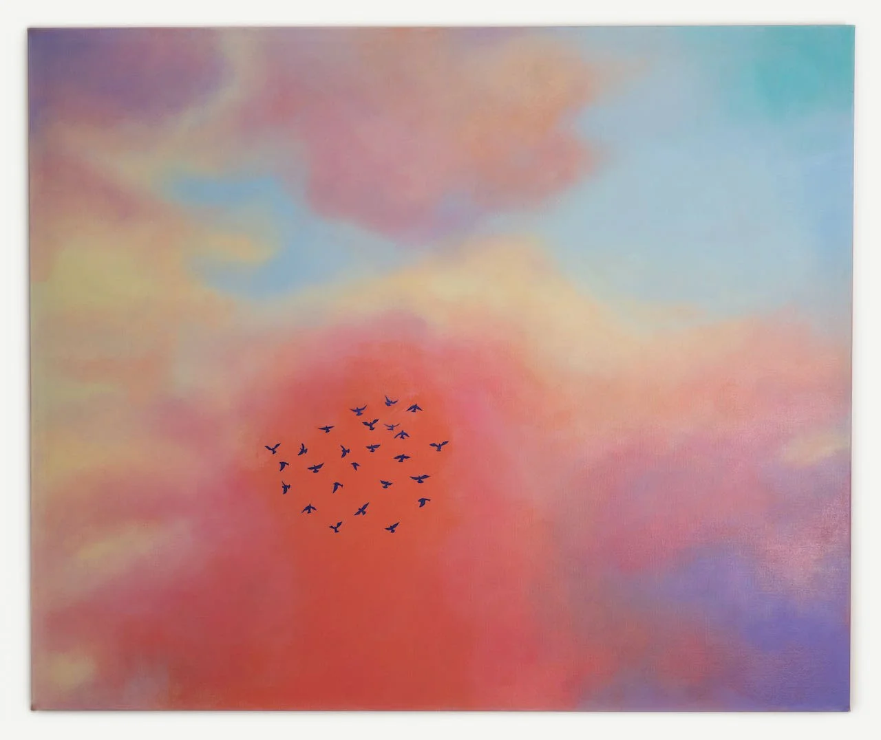 Olivia Shimeld | Cloud Sky With Birds 1 | SOLD