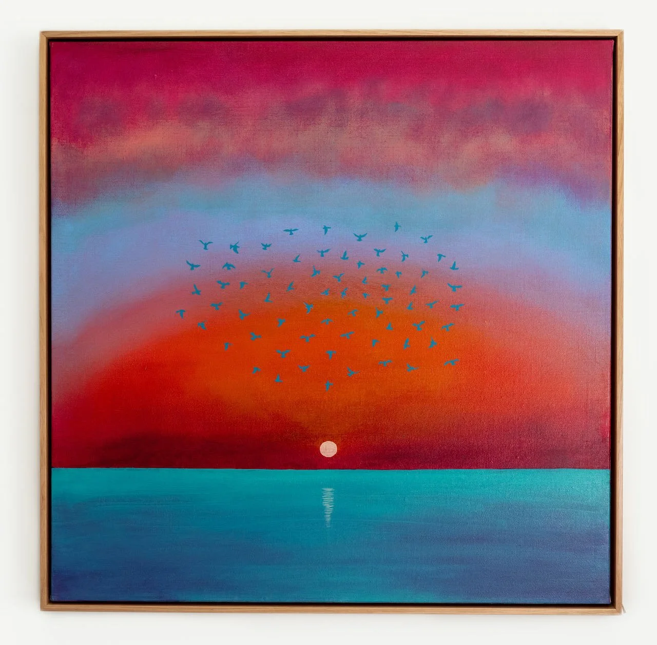 Olivia Shimeld | Sun Horizon With Birds 1 | SOLD