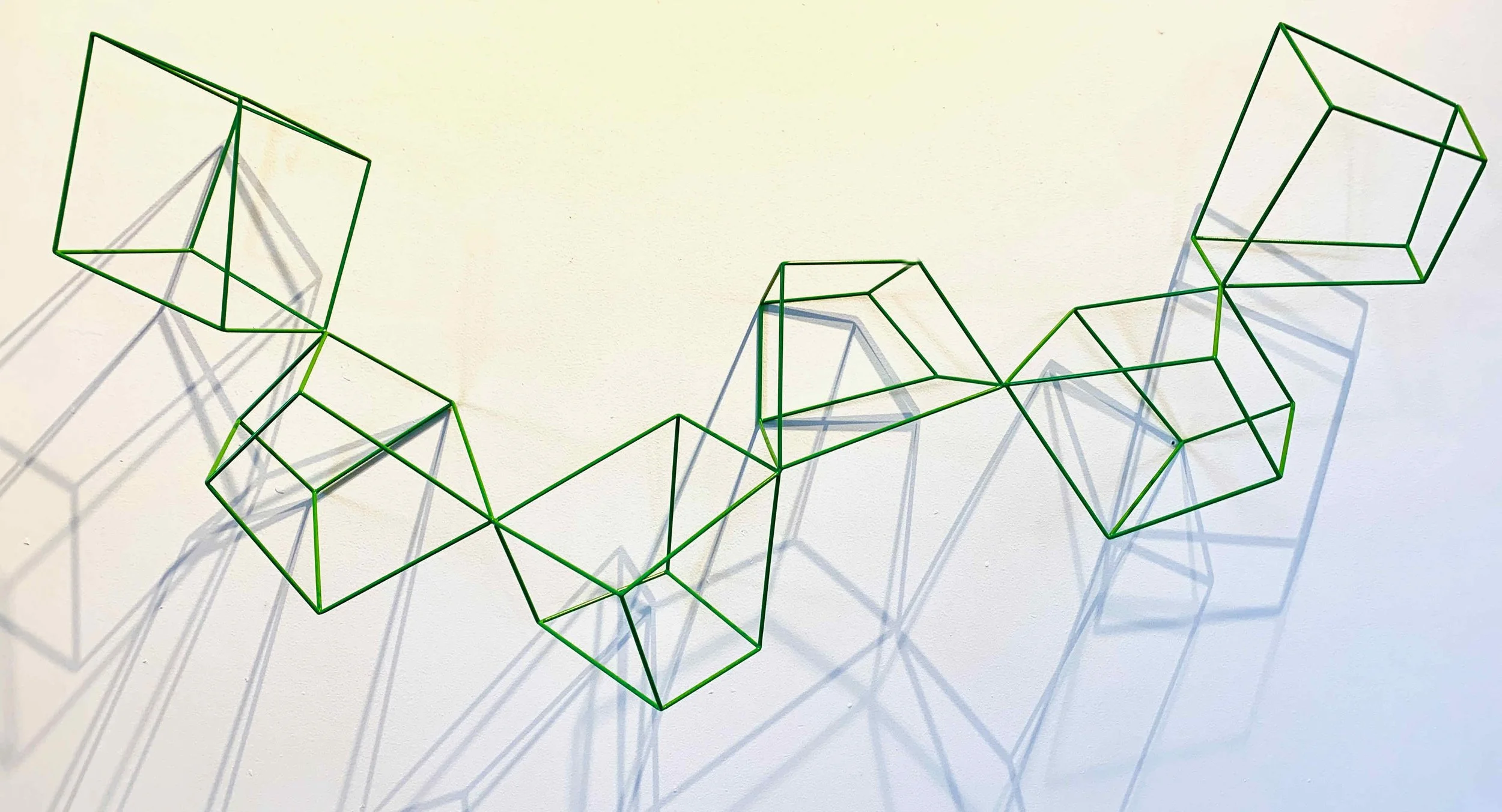 Morgan Shimeld | Cube Formation Series Green SOLD