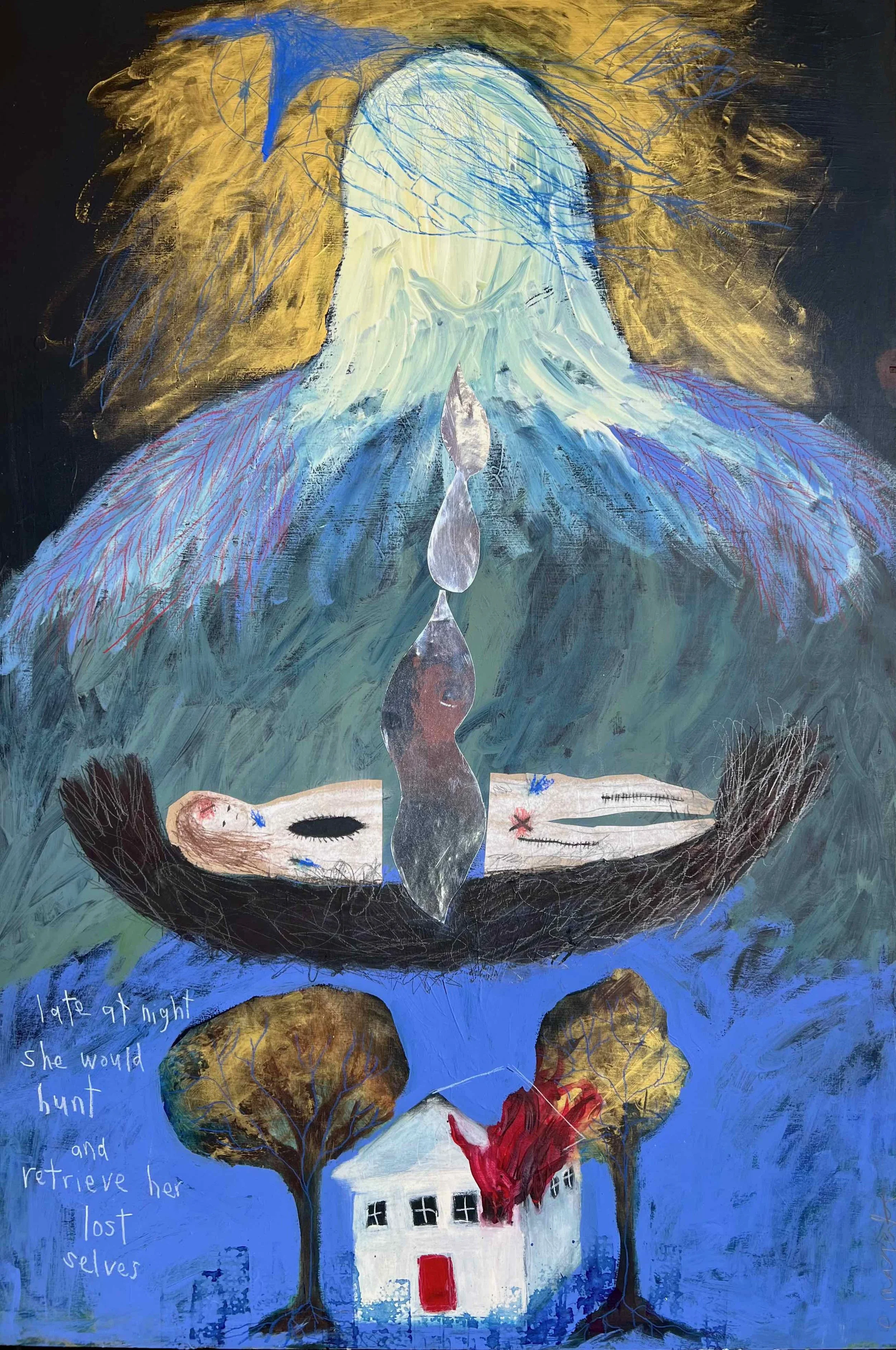 Emma Magenta |  Her Lost Selves | SOLD