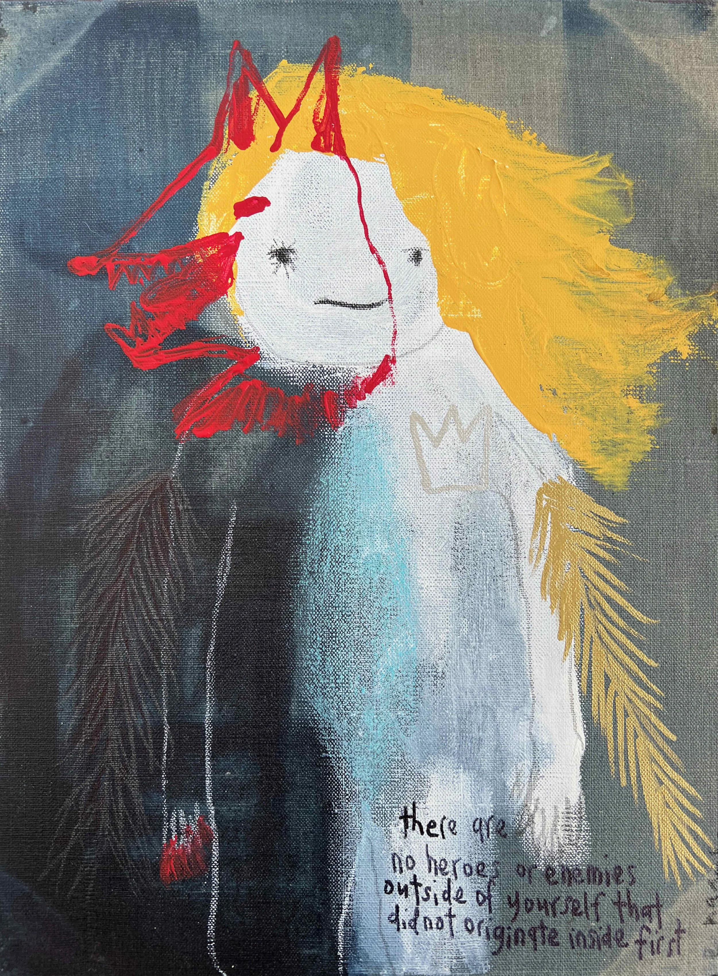 Emma Magenta |  Heroes or Enemies | SOLD