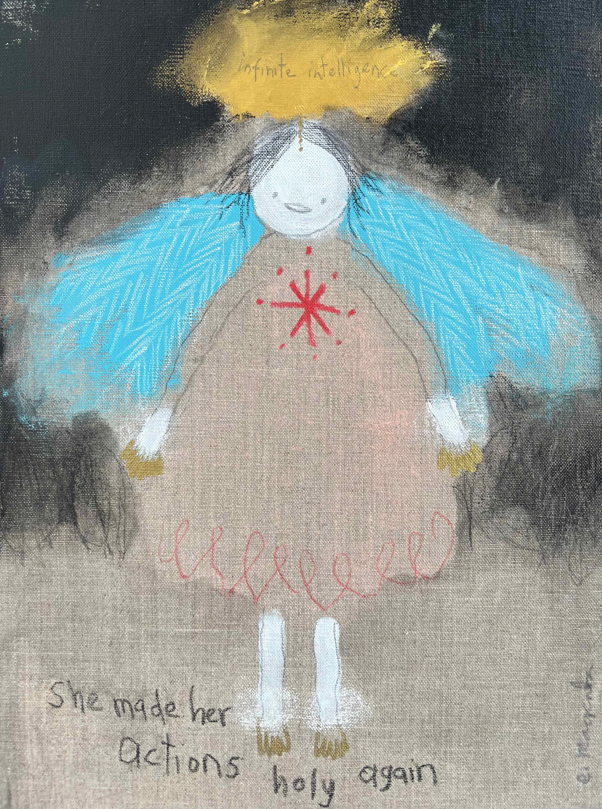 Emma Magenta |  Infinite Intelligence | SOLD