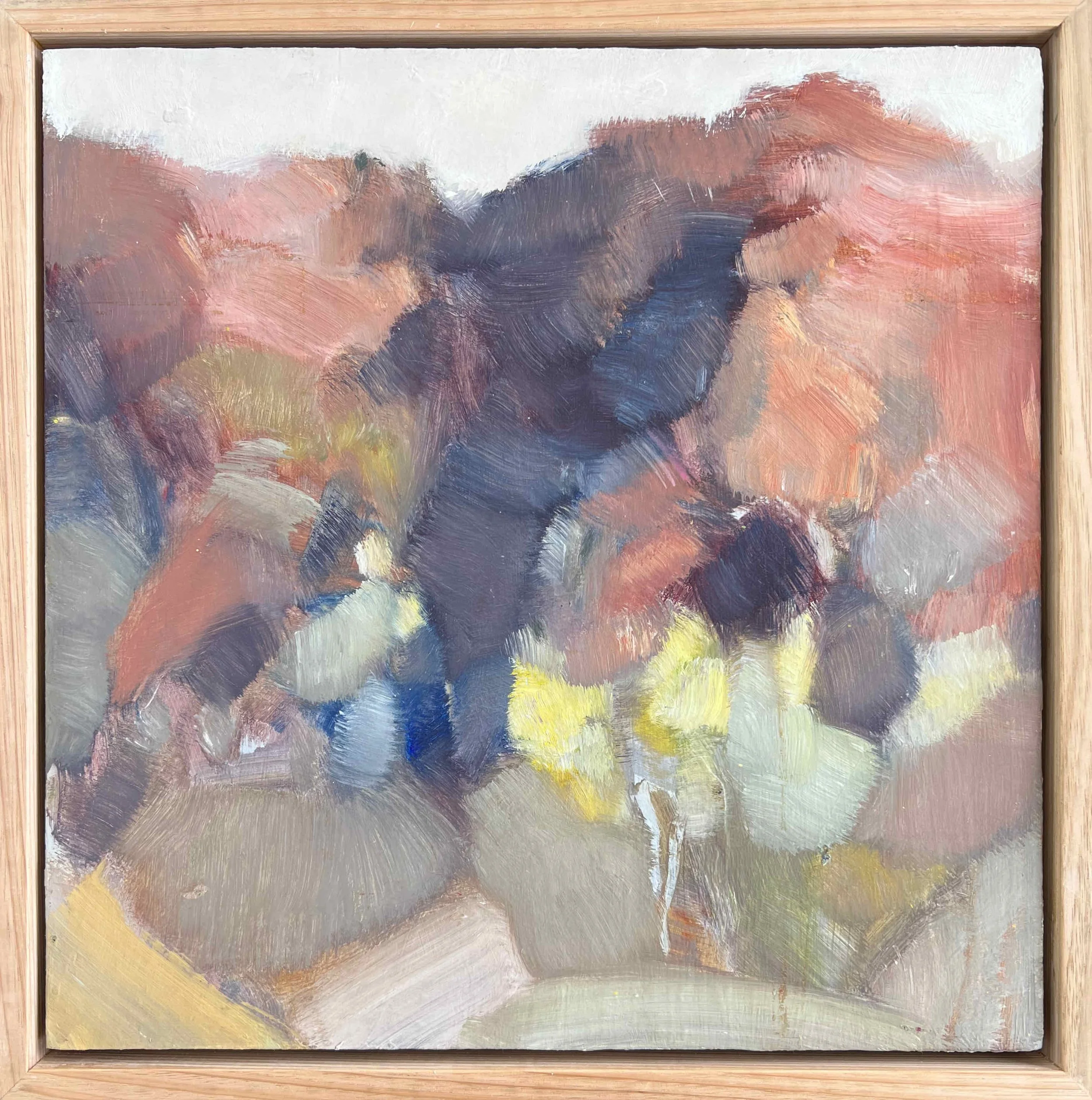 Jane Canfield | Escarpment and Wattle Trees | SOLD