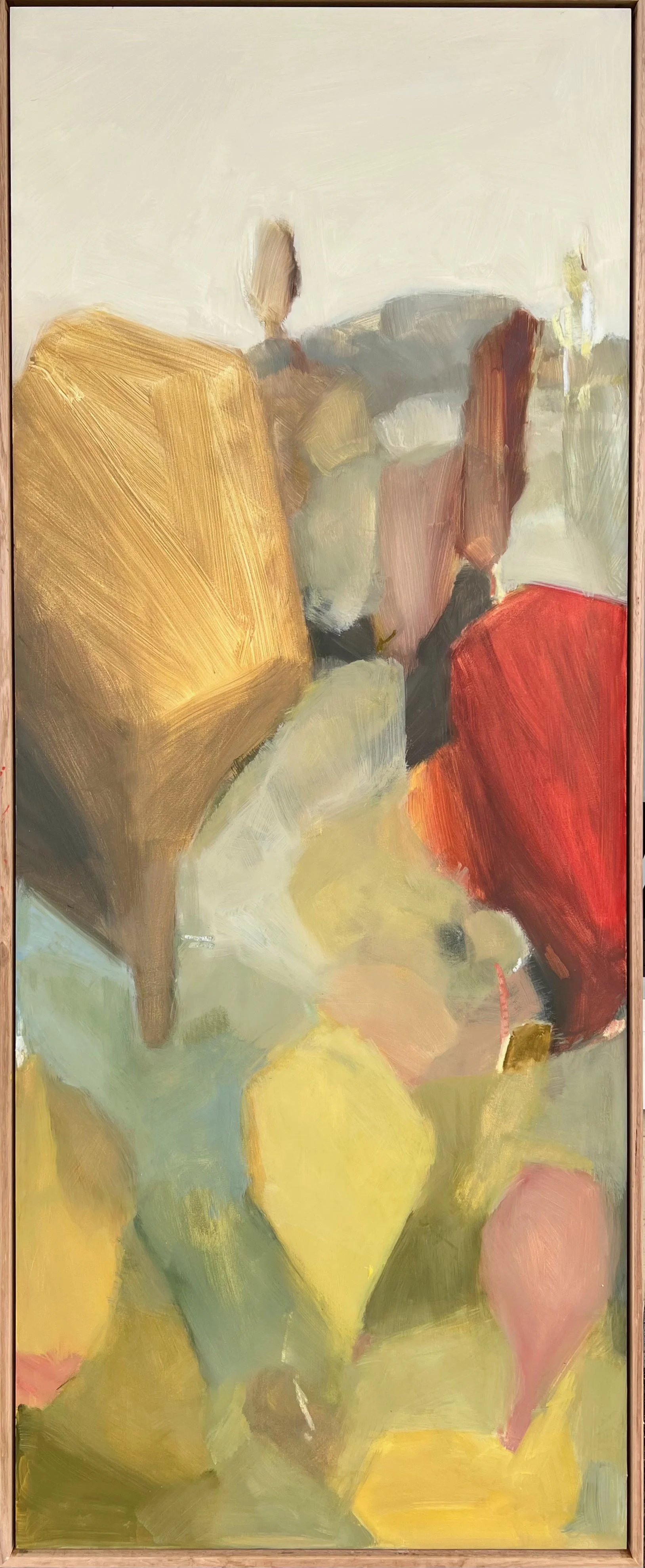 Jane Canfield | Landscape With Red Tree | SOLD