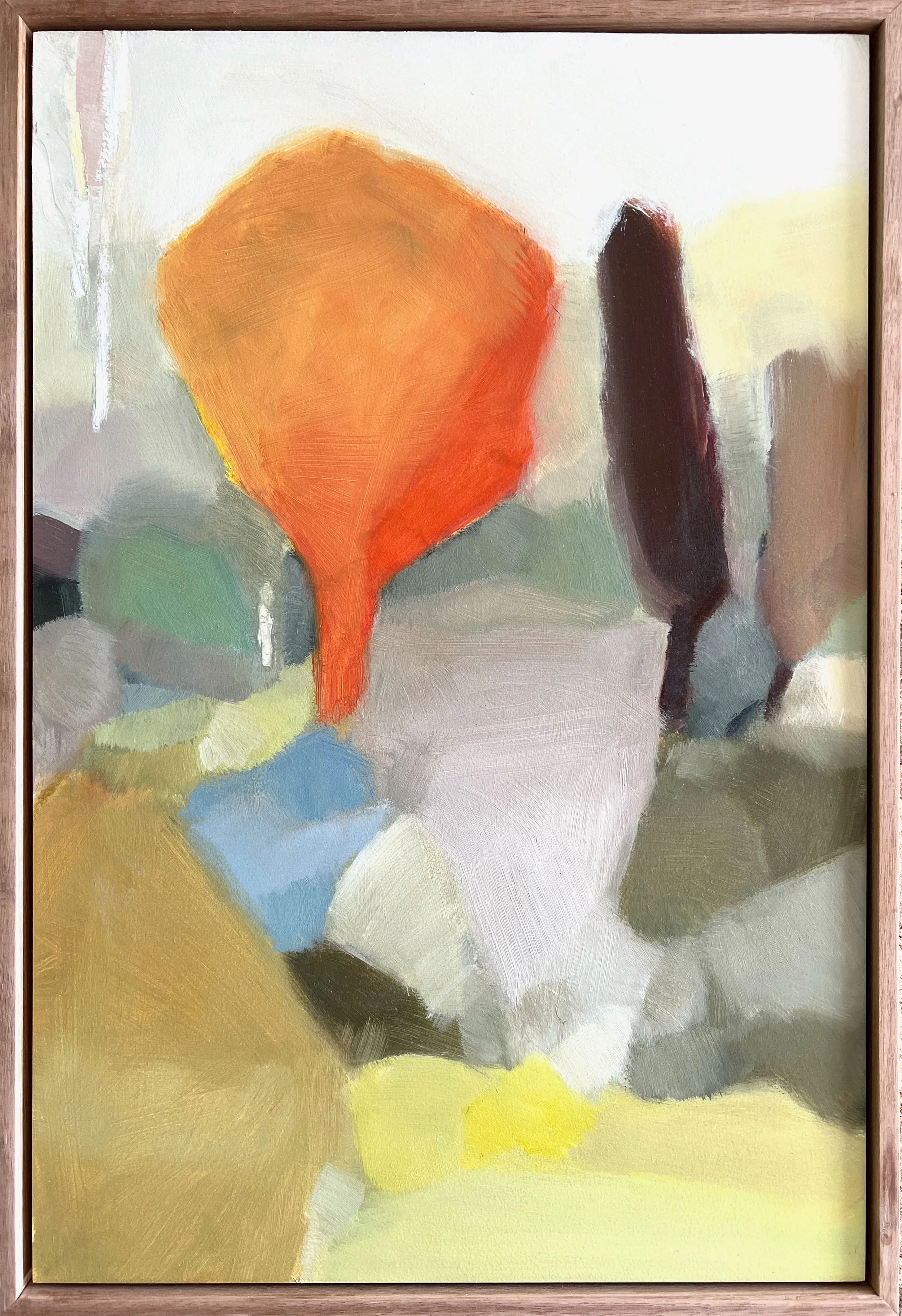 Jane Canfield | Landscape With Orange Tree | SOLD