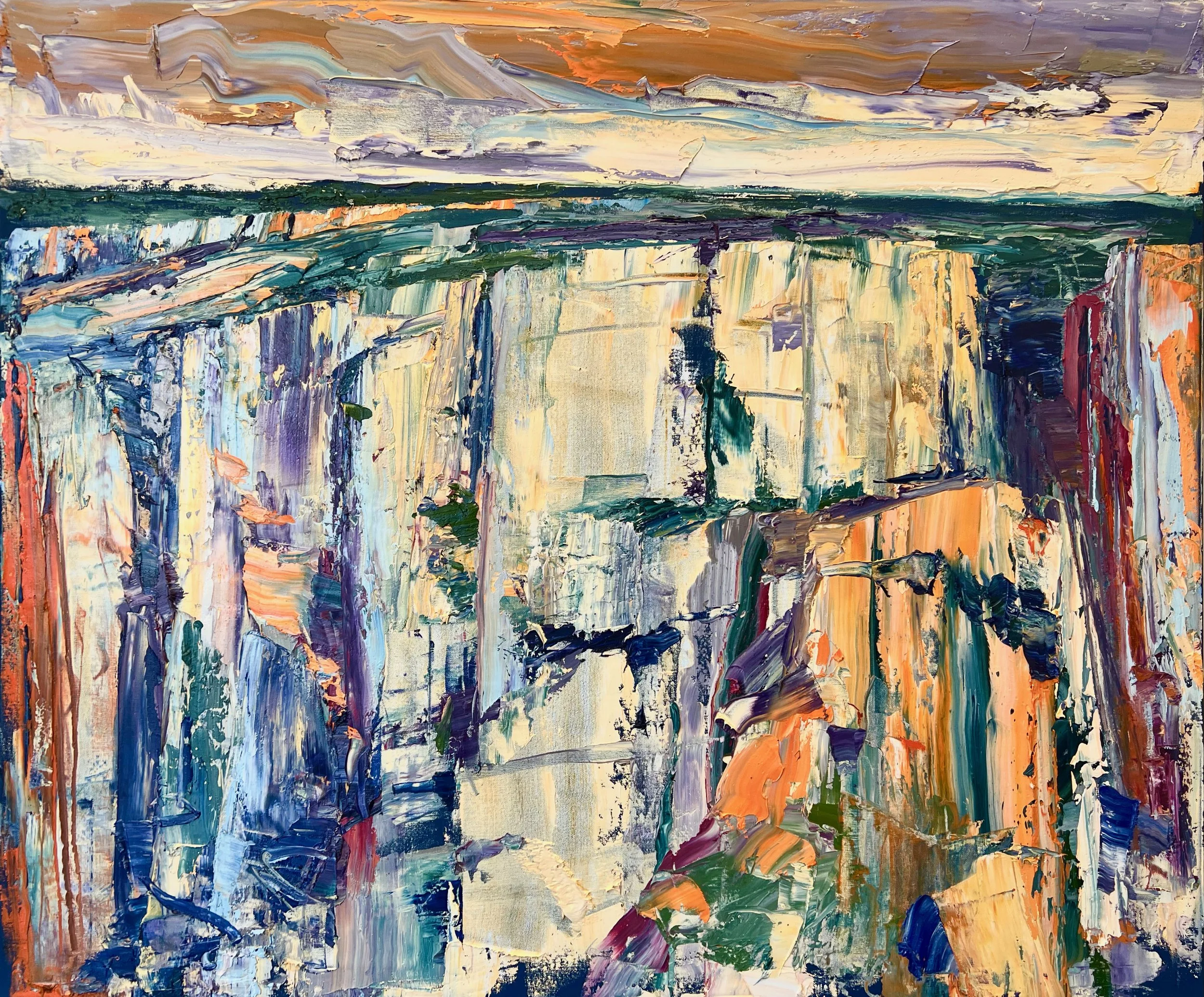 Rowen Matthews | Golden Hour, Anvil Rock | SOLD