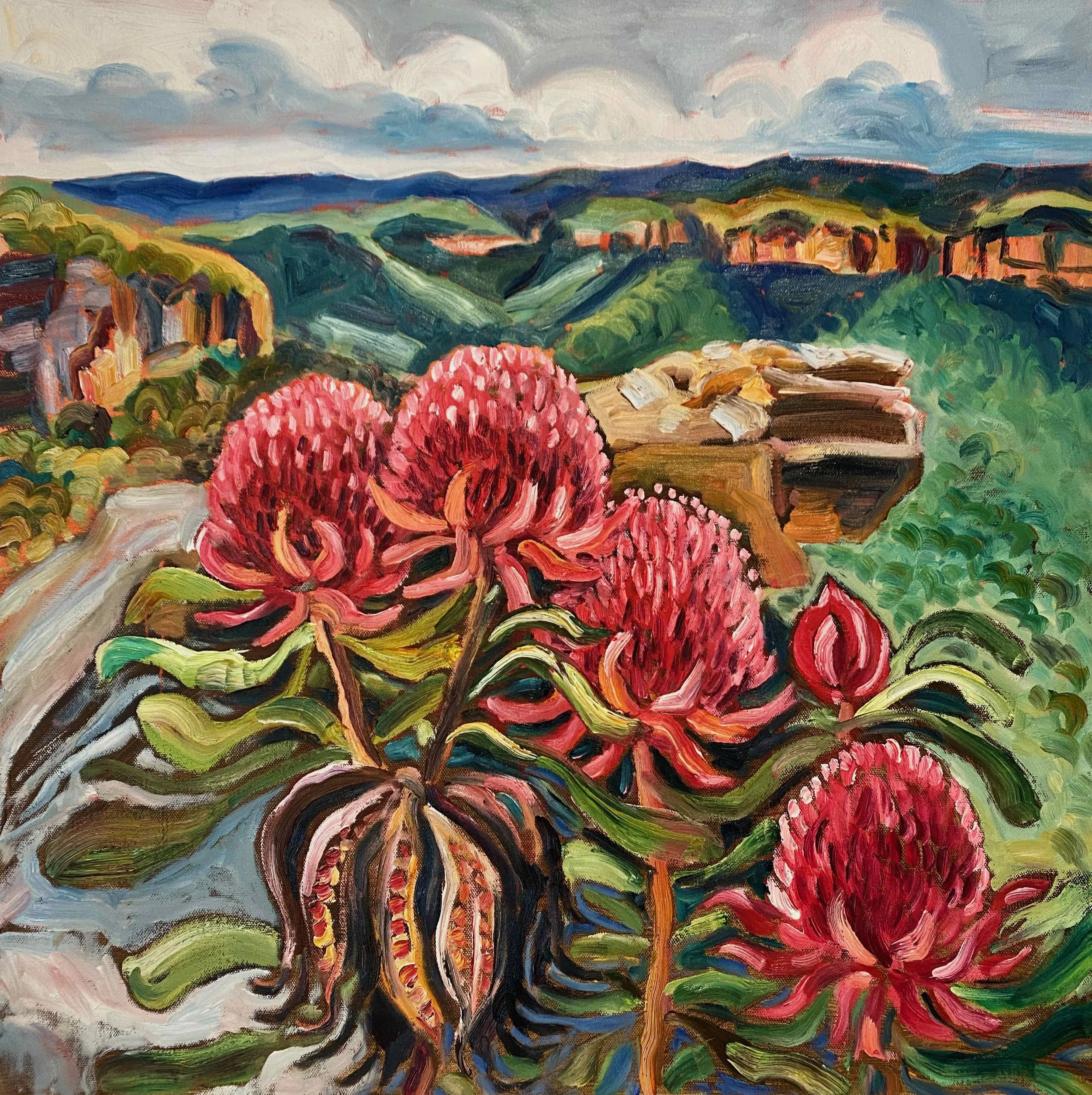 Rachel Hannan | Cycles, Hanging Rock | SOLD