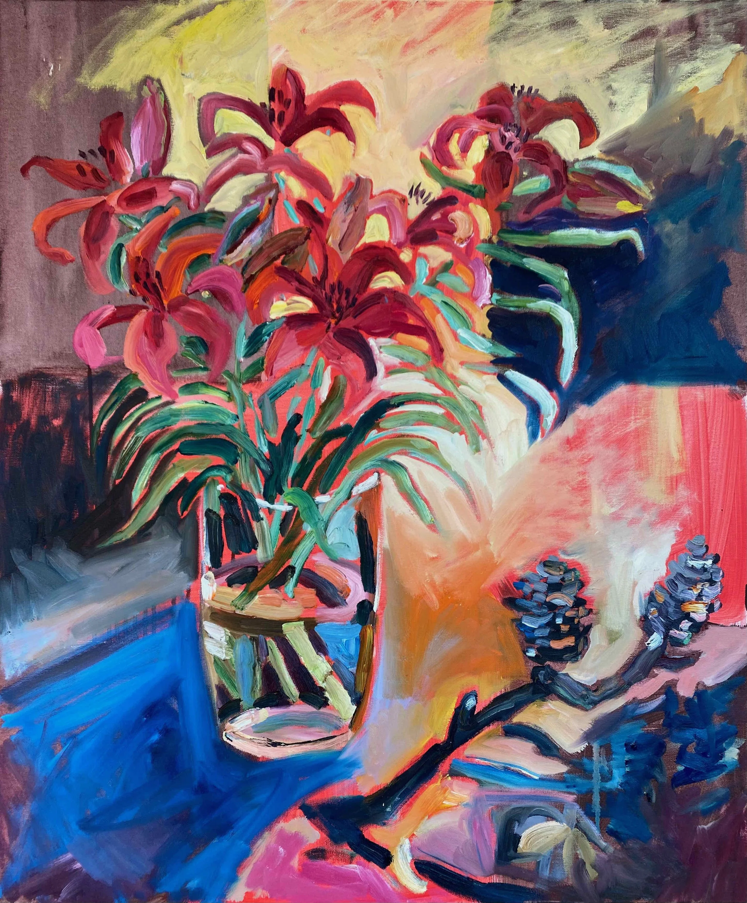 Rachel Hannan | Red Liliums