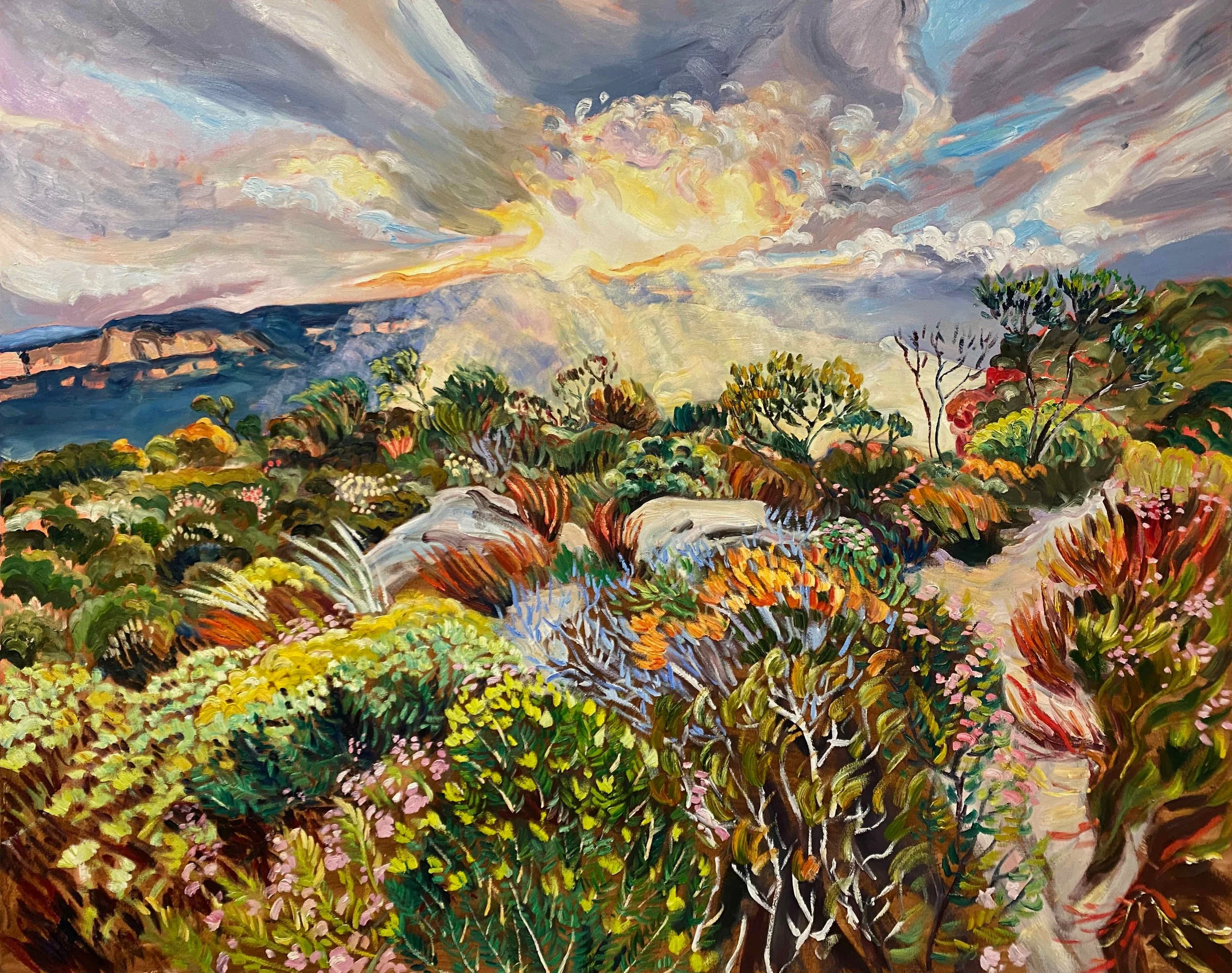 Rachel Hannan | The Mist Held the Sun | SOLD