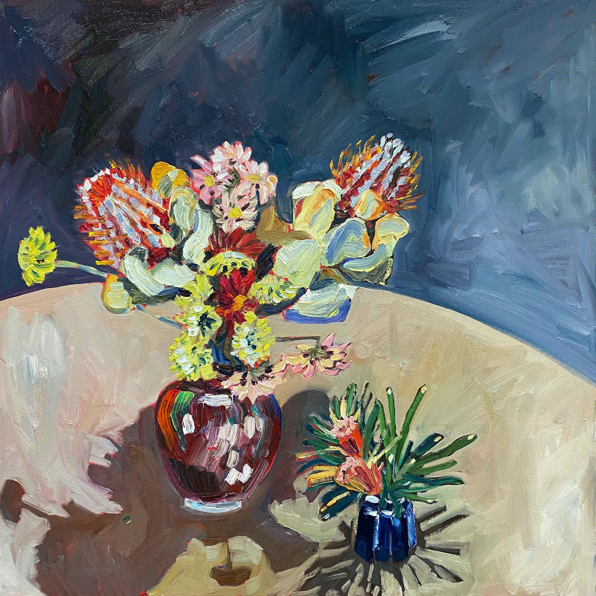 Rachel Hannan | Banksias, Daisies and Devils | SOLD