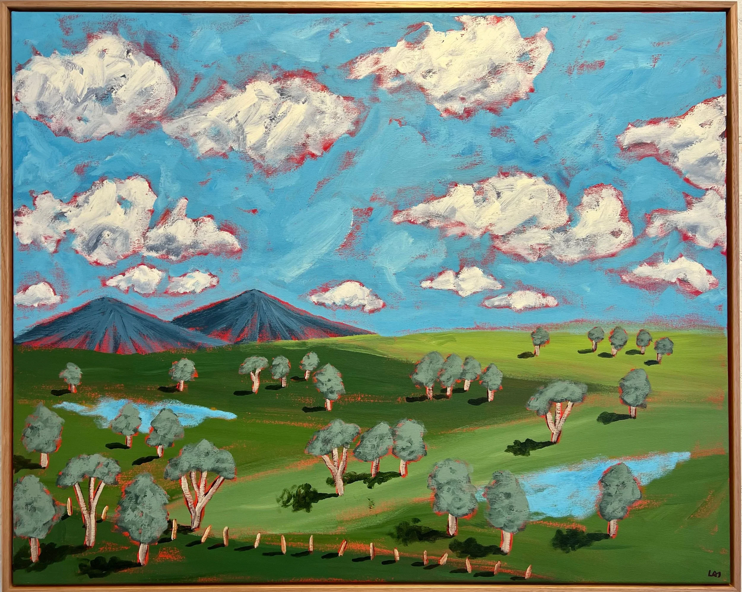 James Lai | View of Hartley Valley | SOLD