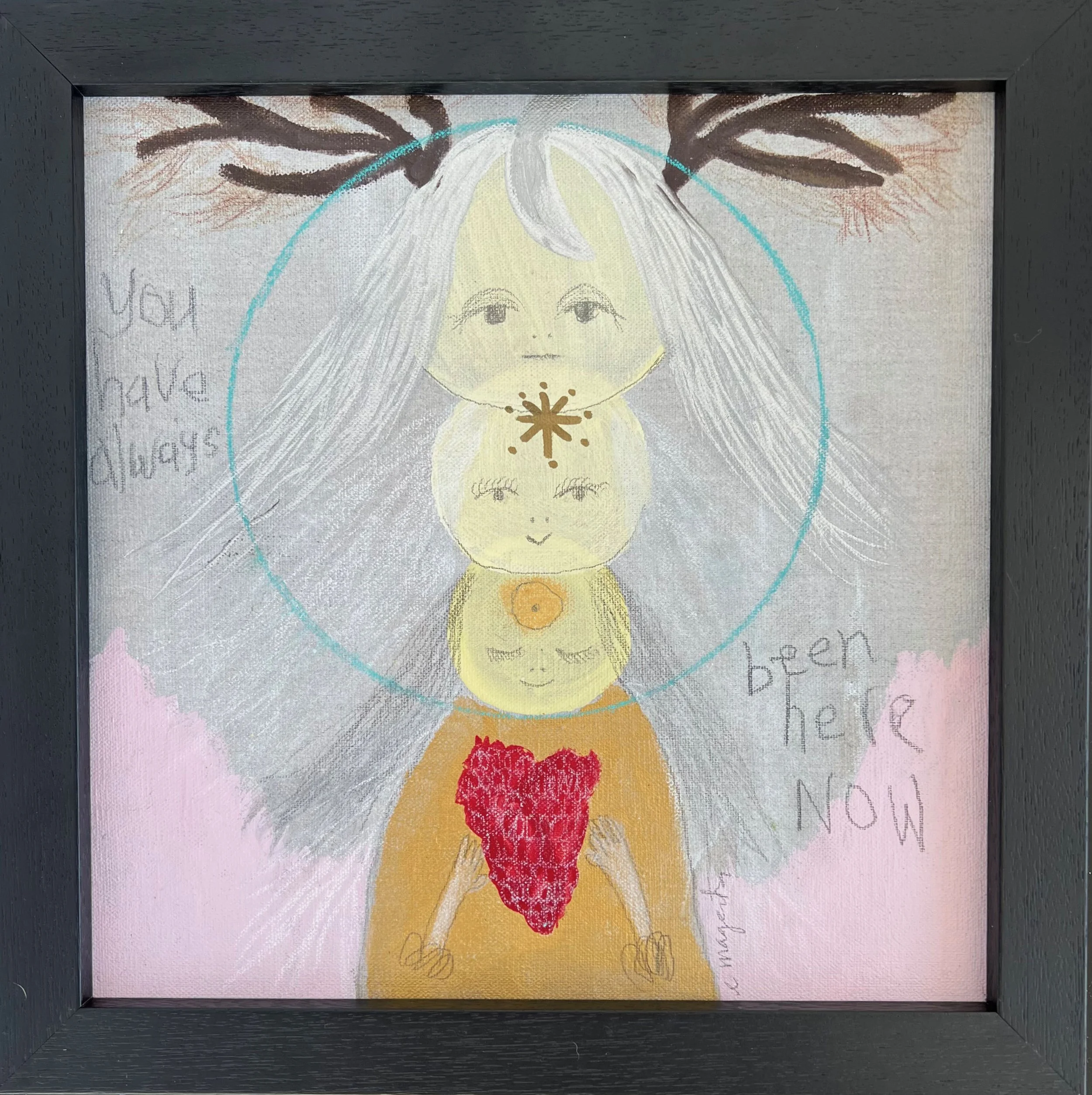 Emma Magenta | You have always been here now | SOLD