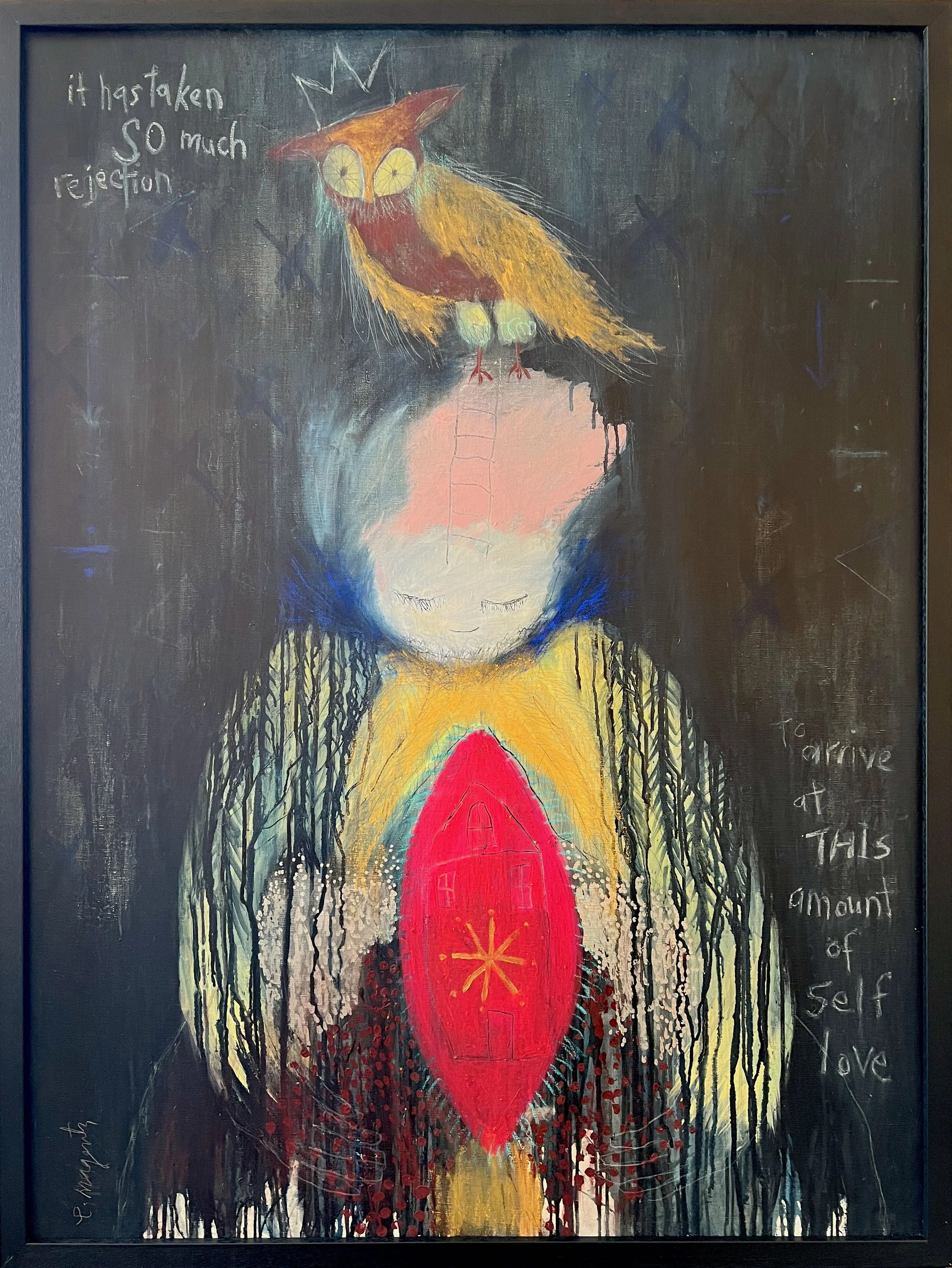 Emma Magenta | It's taken so much rejection to arrive at this amount of self-love | SOLD