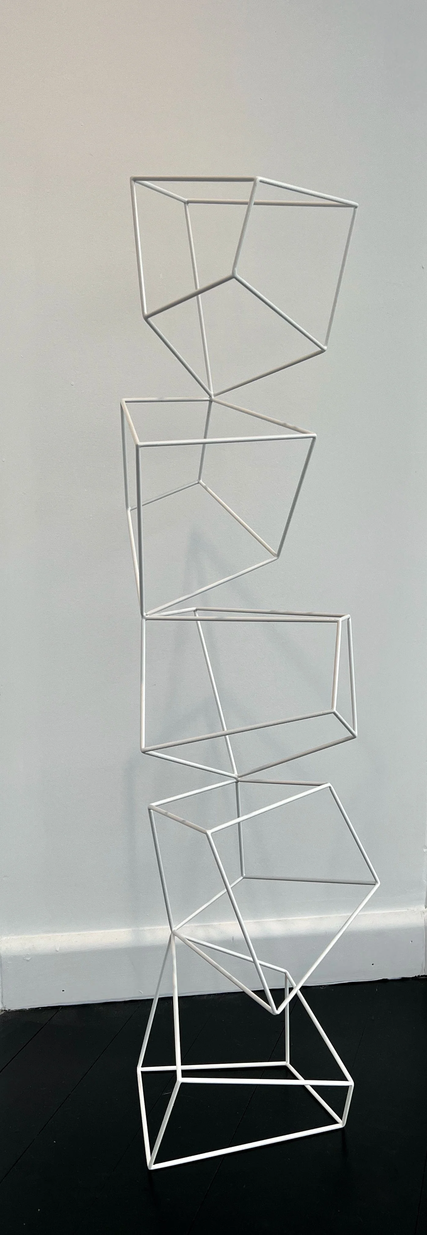 Morgan Shimeld |  Standing Cubes White | SOLD