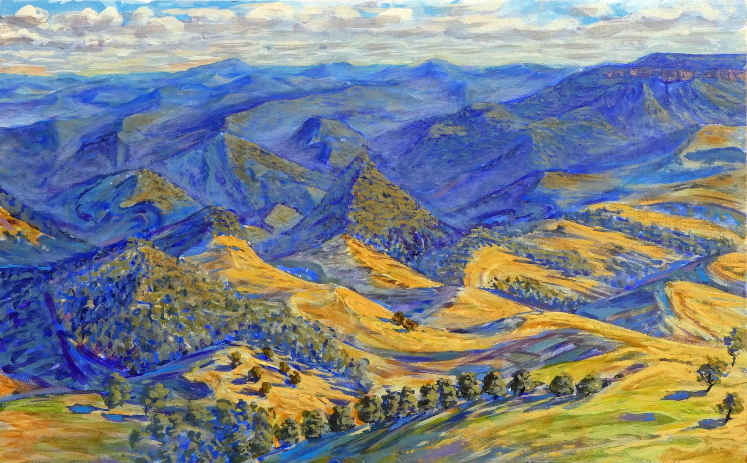 Rhett Brewer | Last Rays From Hargreaves | SOLD