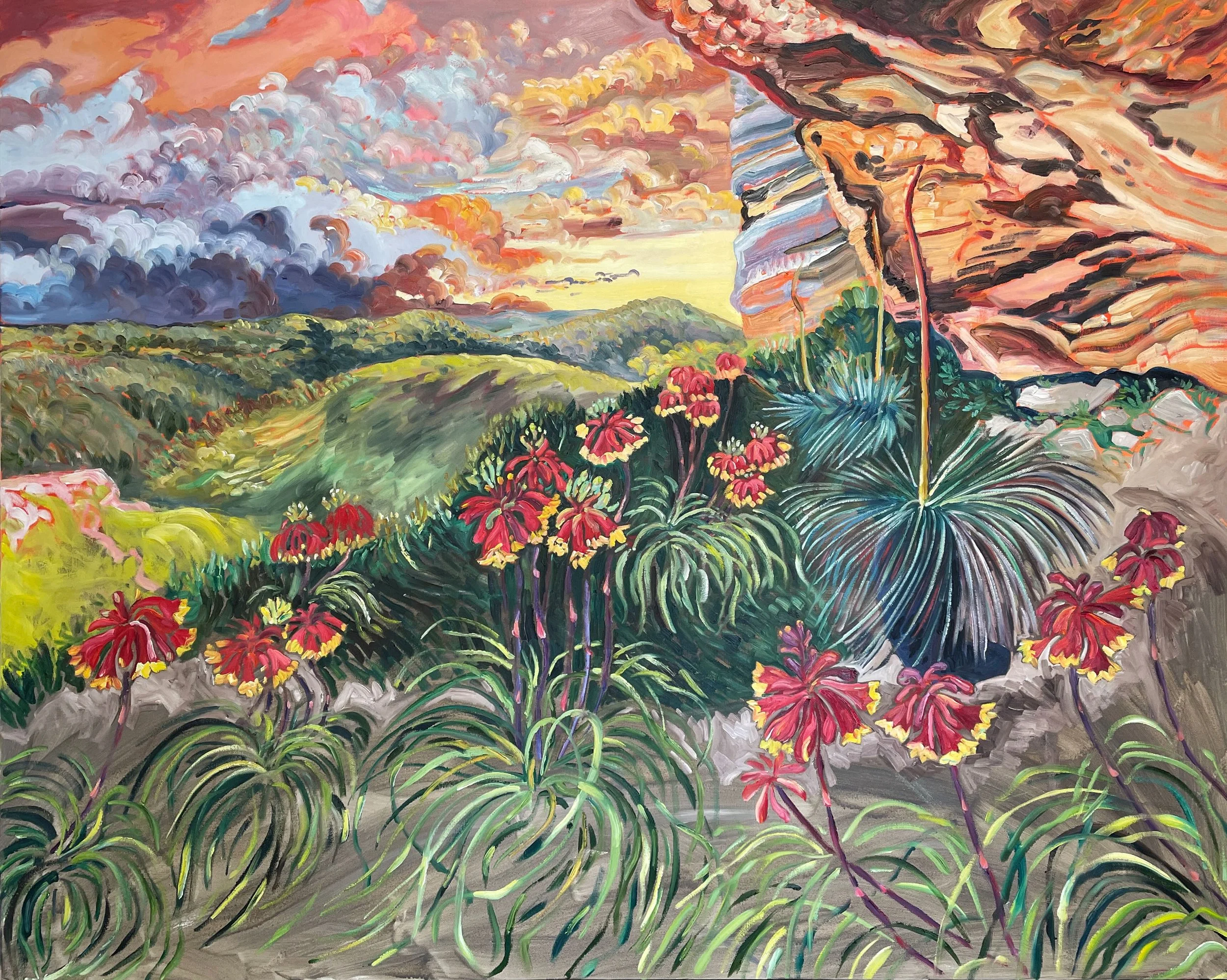 Rachel Hannan | Christmas Bells, Storm Coming | SOLD