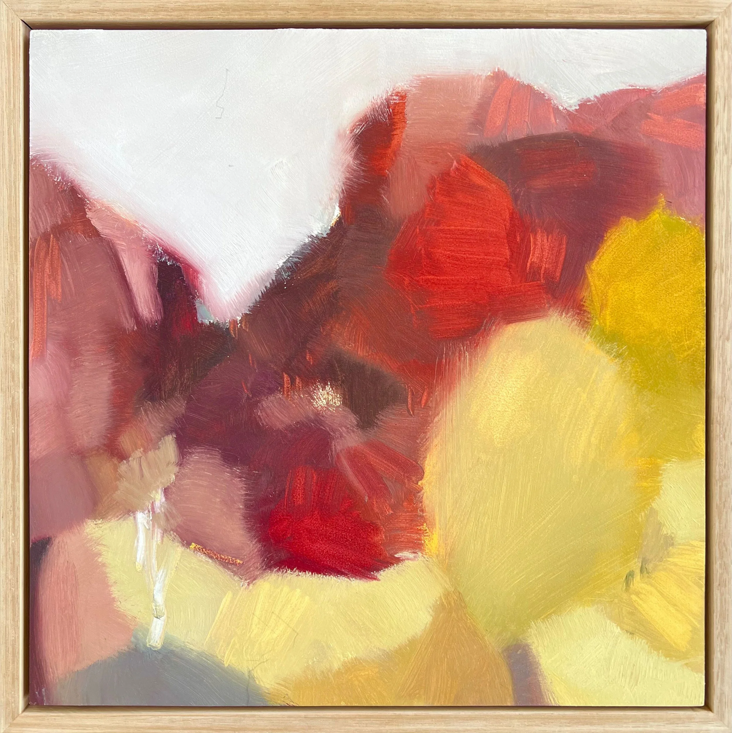 Jane Canfield | Burnt Mountain &amp; Wattle Blooms | SOLD