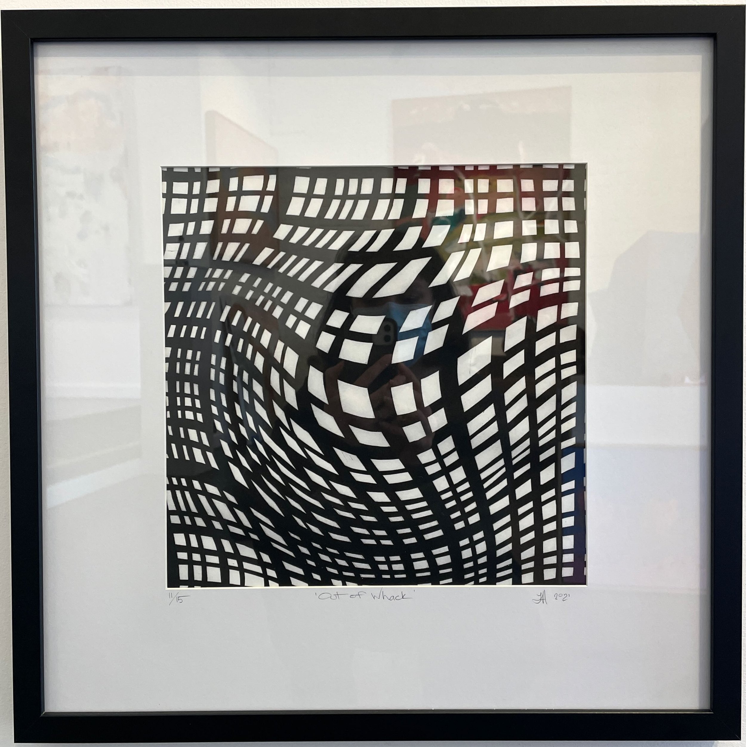 Lynda Hyde |  Out Of Whack | Framed