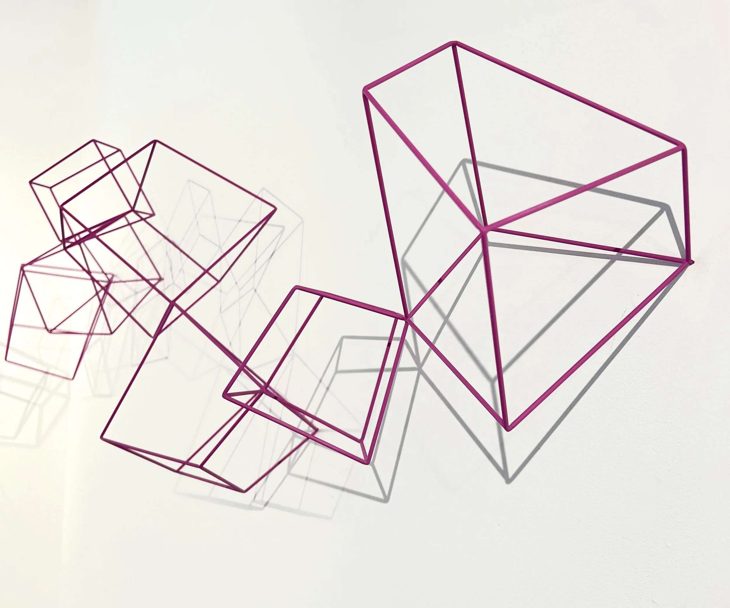 Morgan Shimeld | Cube Formation Pink | SOLD