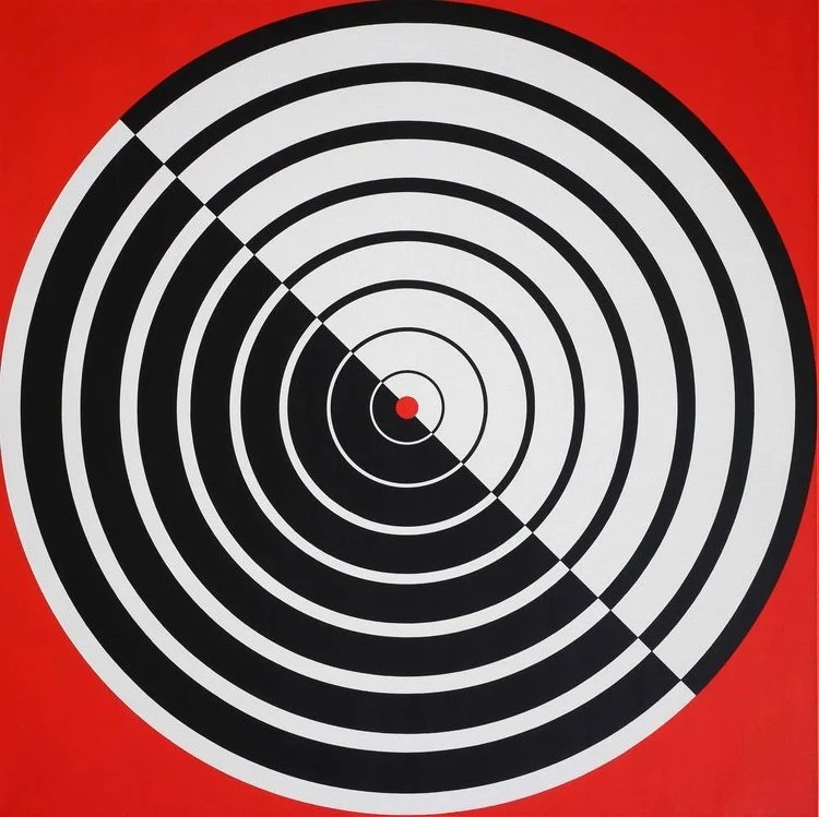 Lynda Hyde | Smack Dab In the Middle | SOLD