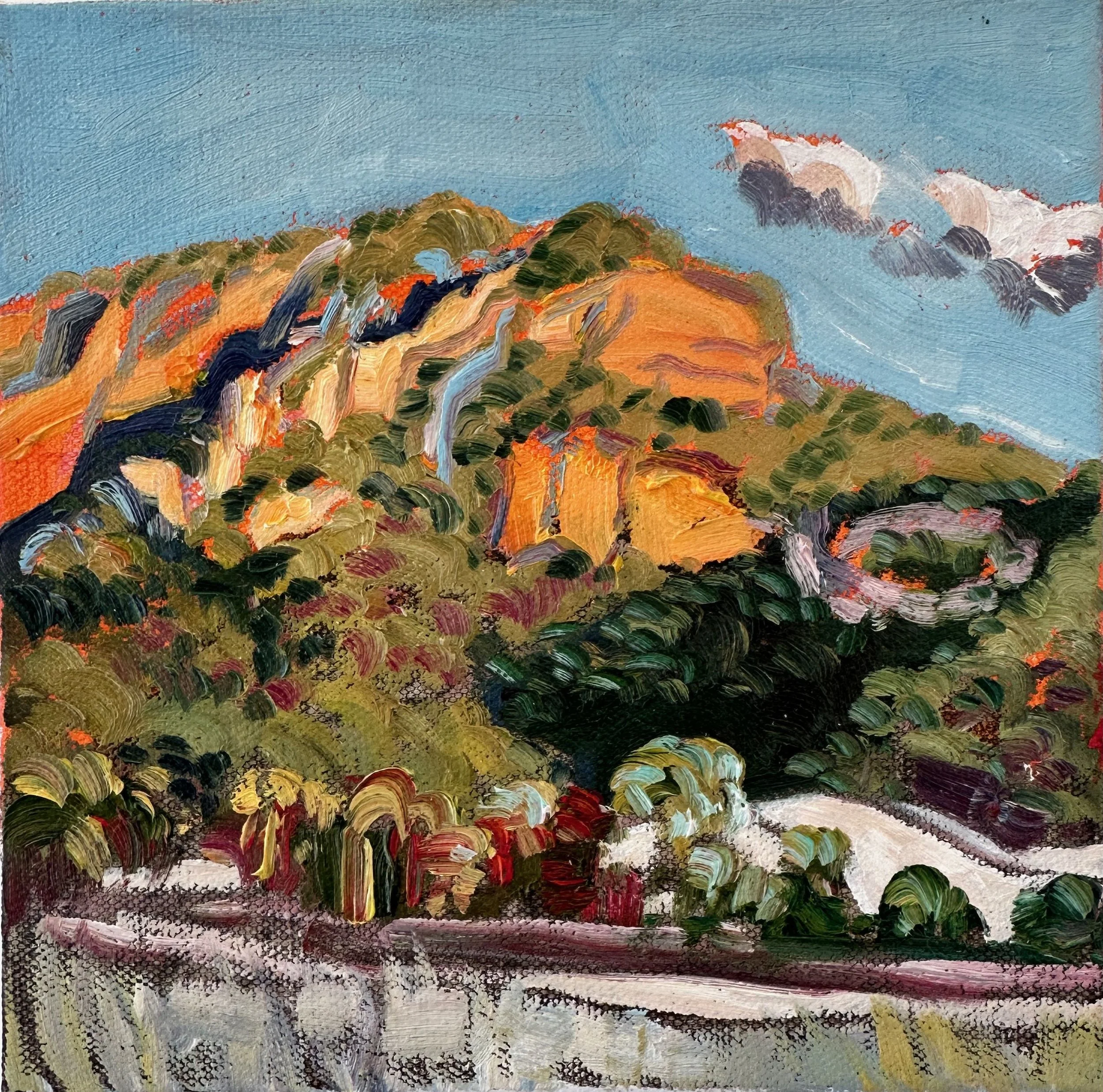 Rachel Hannan | Cliff Shadows | SOLD