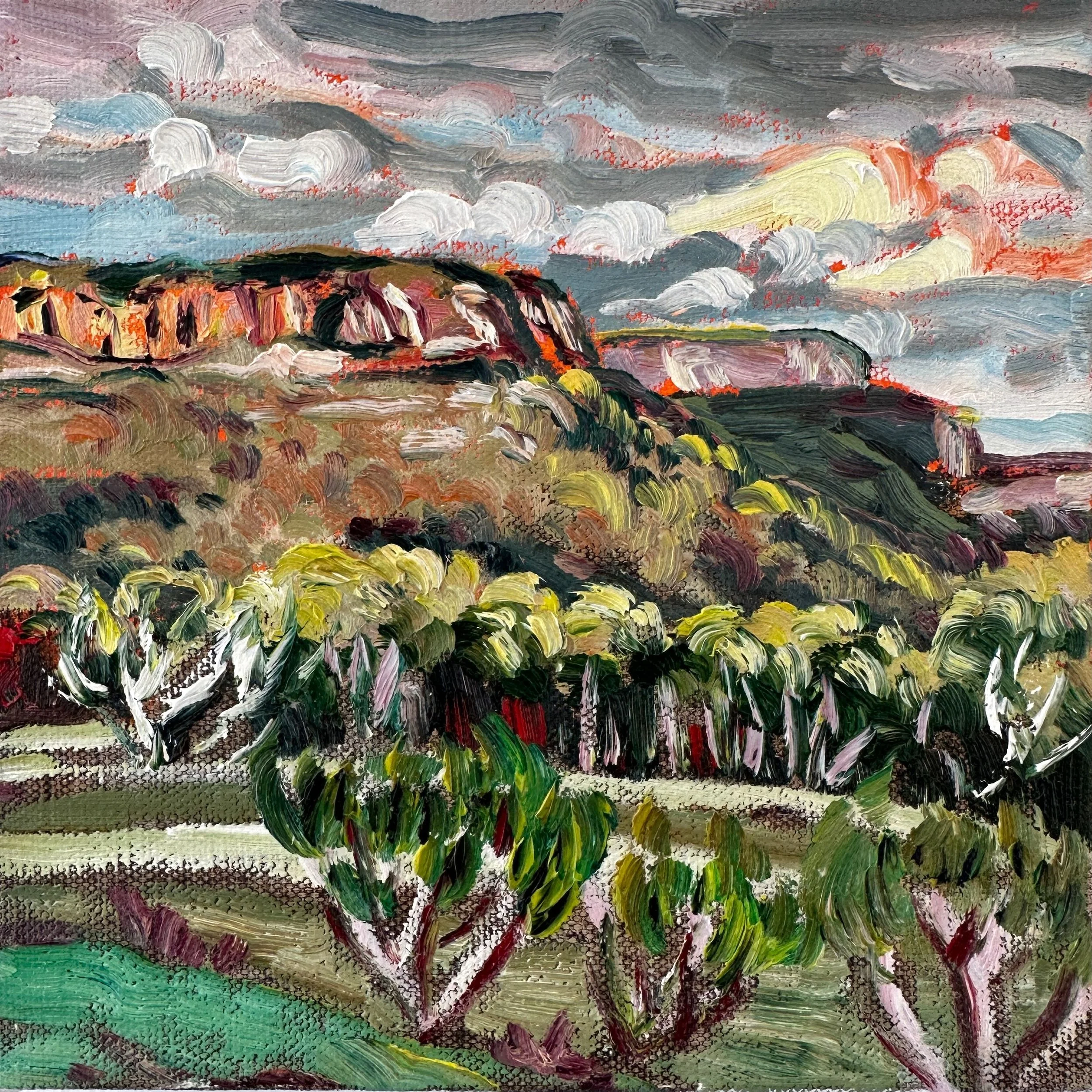 Rachel Hannan | Storm Above The Figs | SOLD