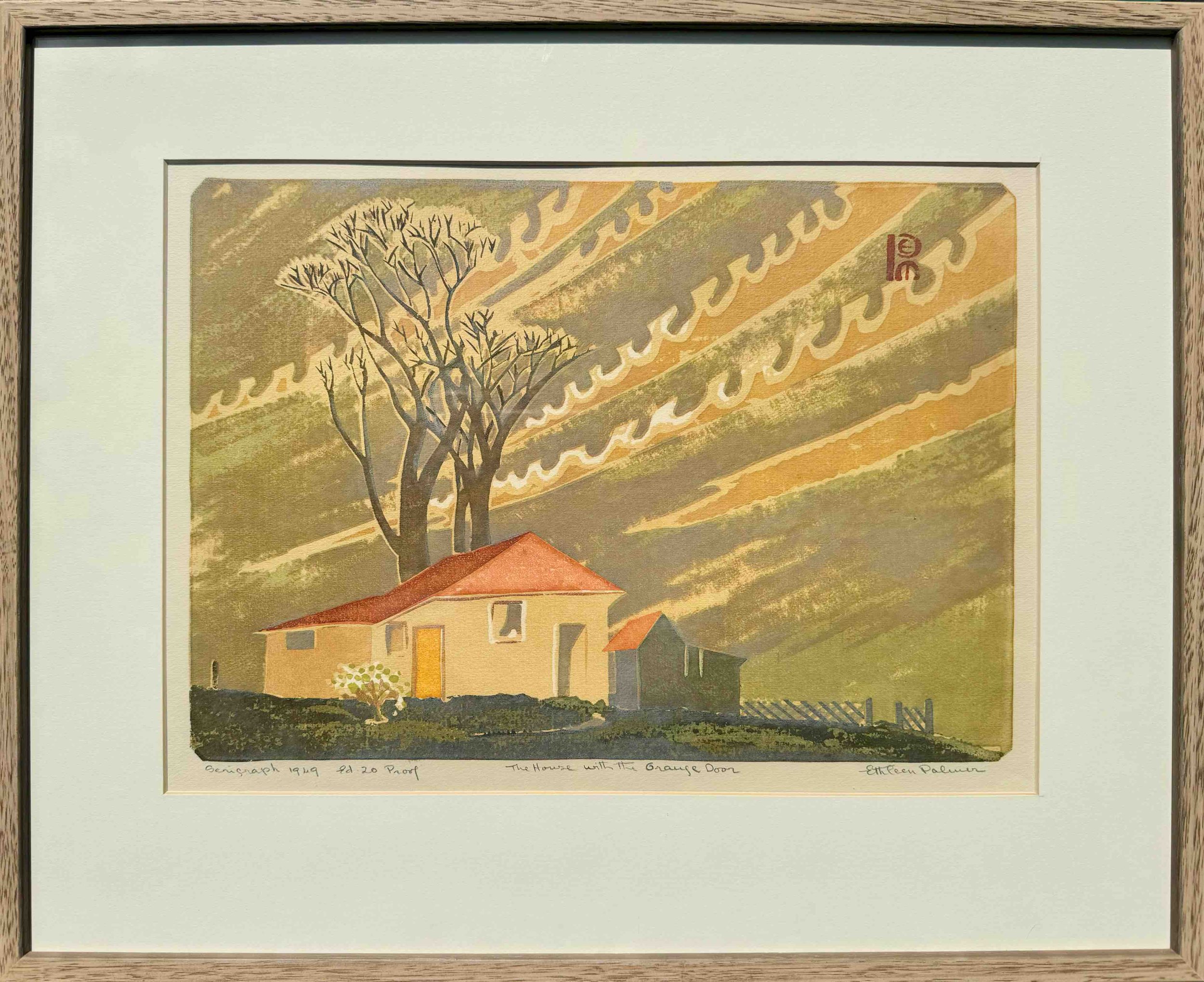 Ethleen Palmer | The House With the Orange Door 1949 | SOLD