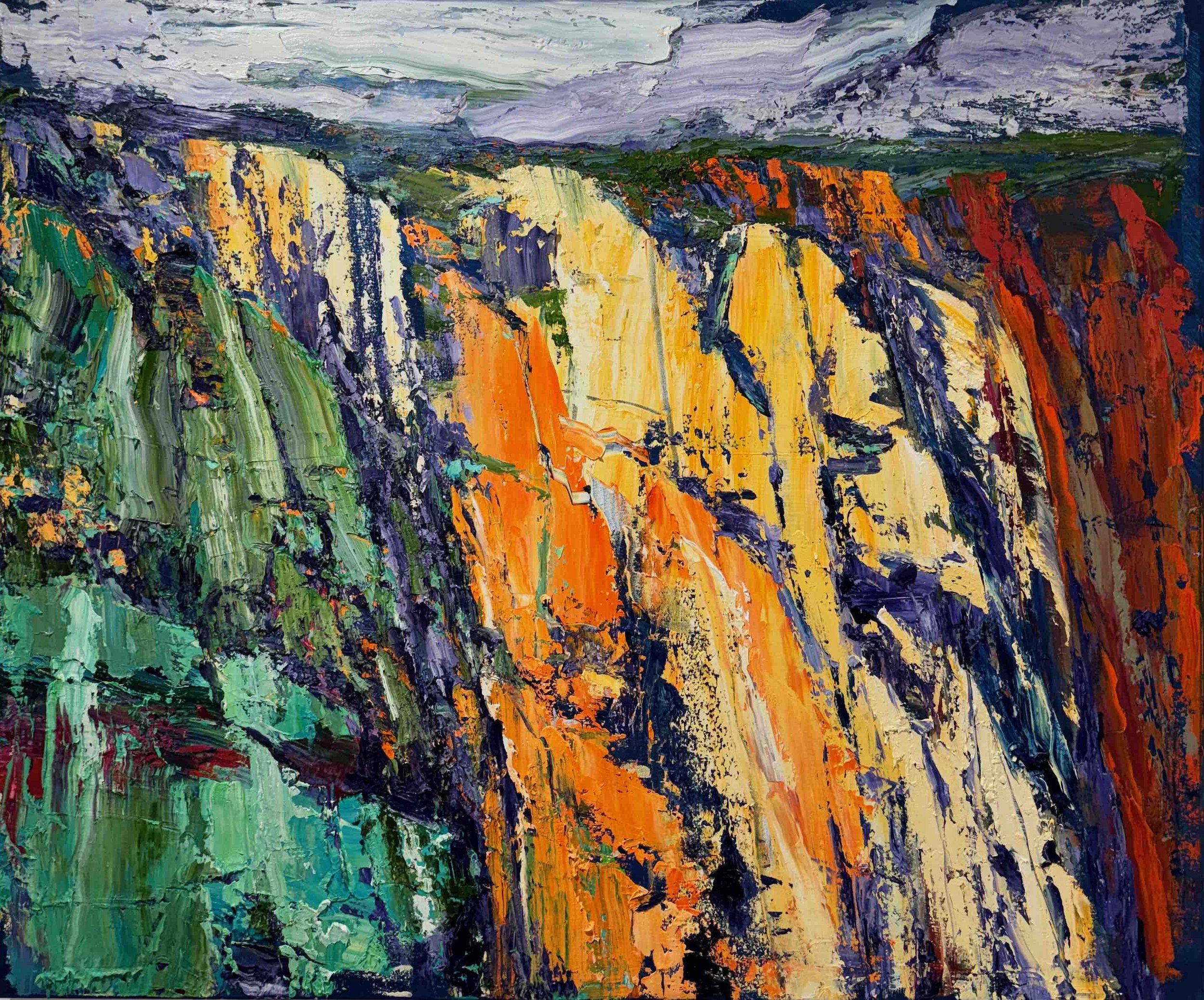 Rowen Matthews | Storm Cliff | SOLD