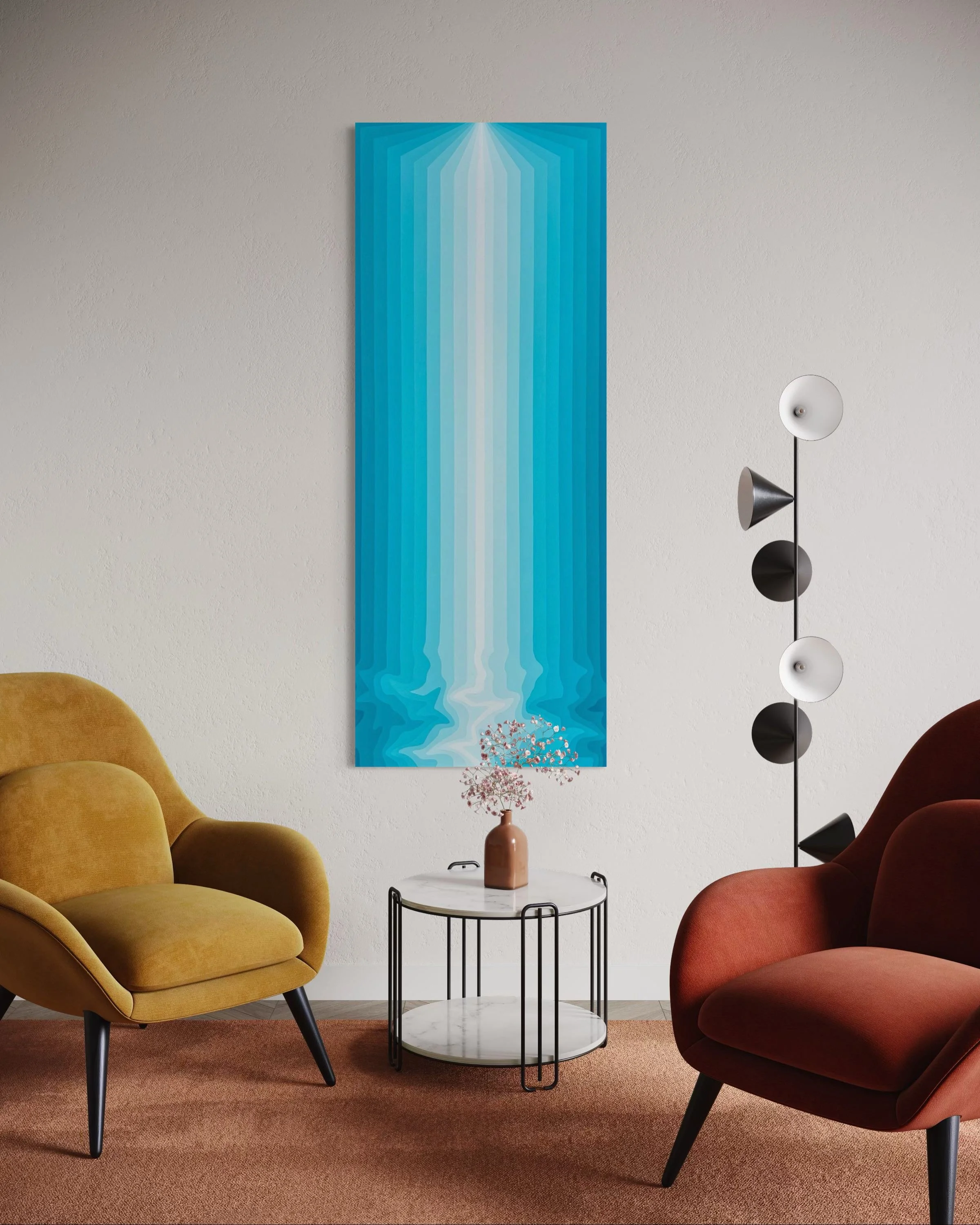 Lynda Hyde | It's Quite a Drop | SOLD