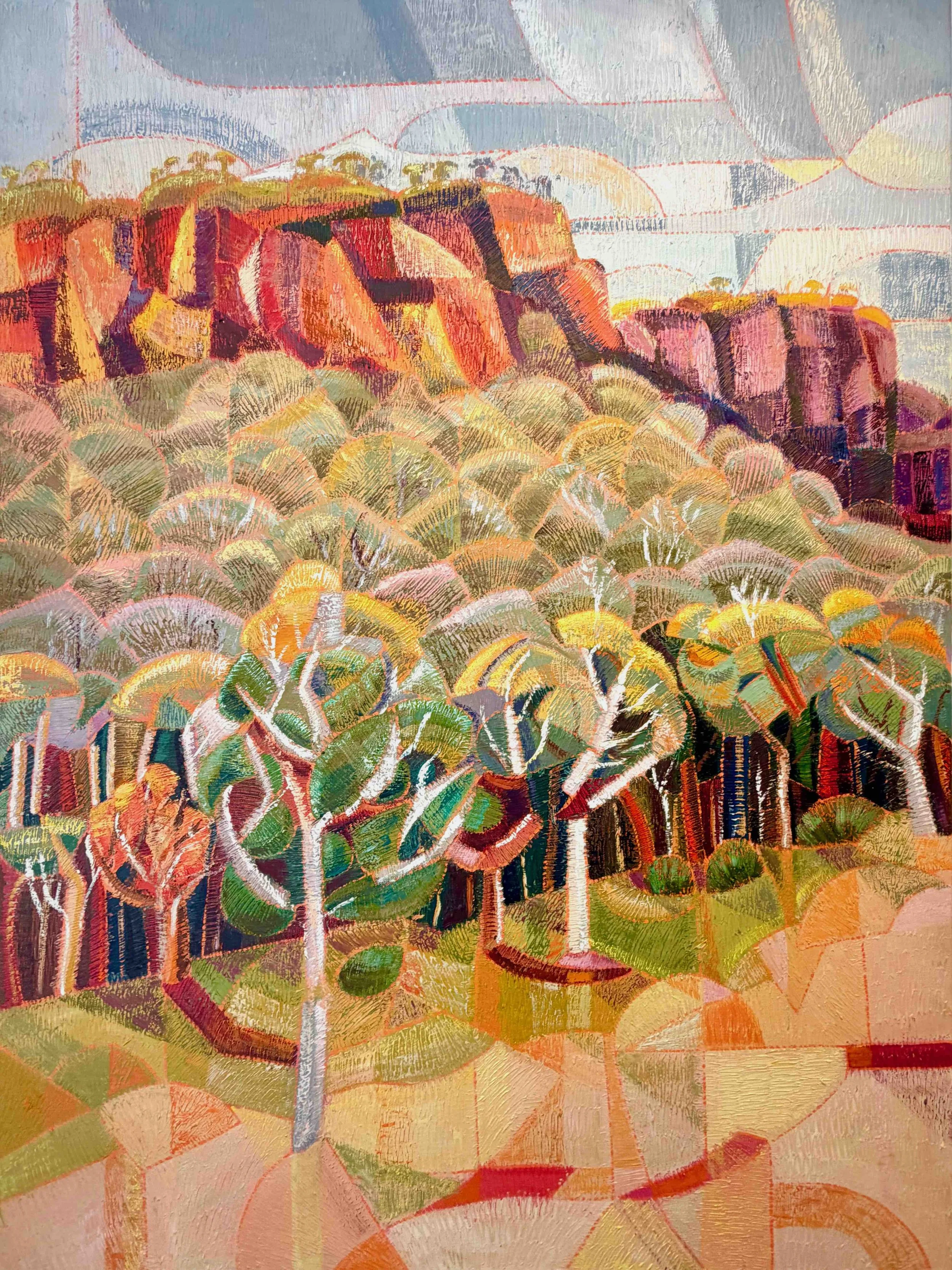 Rachel Hannan | Sun Sets On The Northern Cliffs 