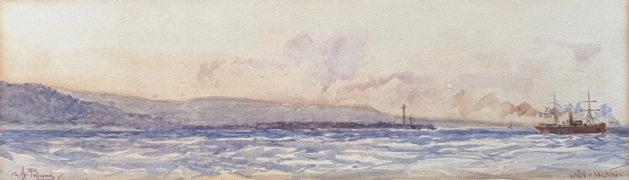 Albert Henry Fullwood | Gabo Island c1890