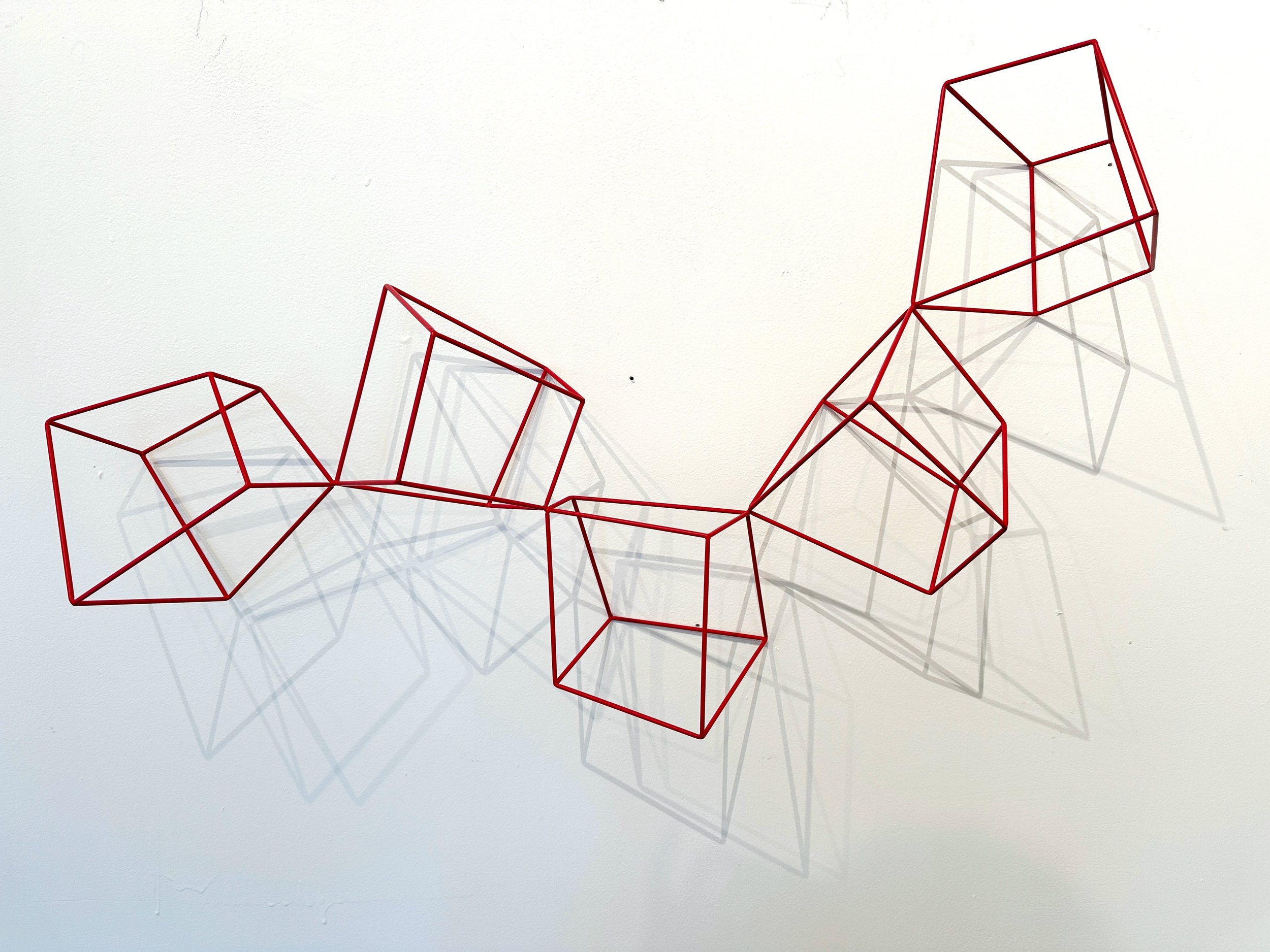 Morgan Shimeld | Cube Formation Red