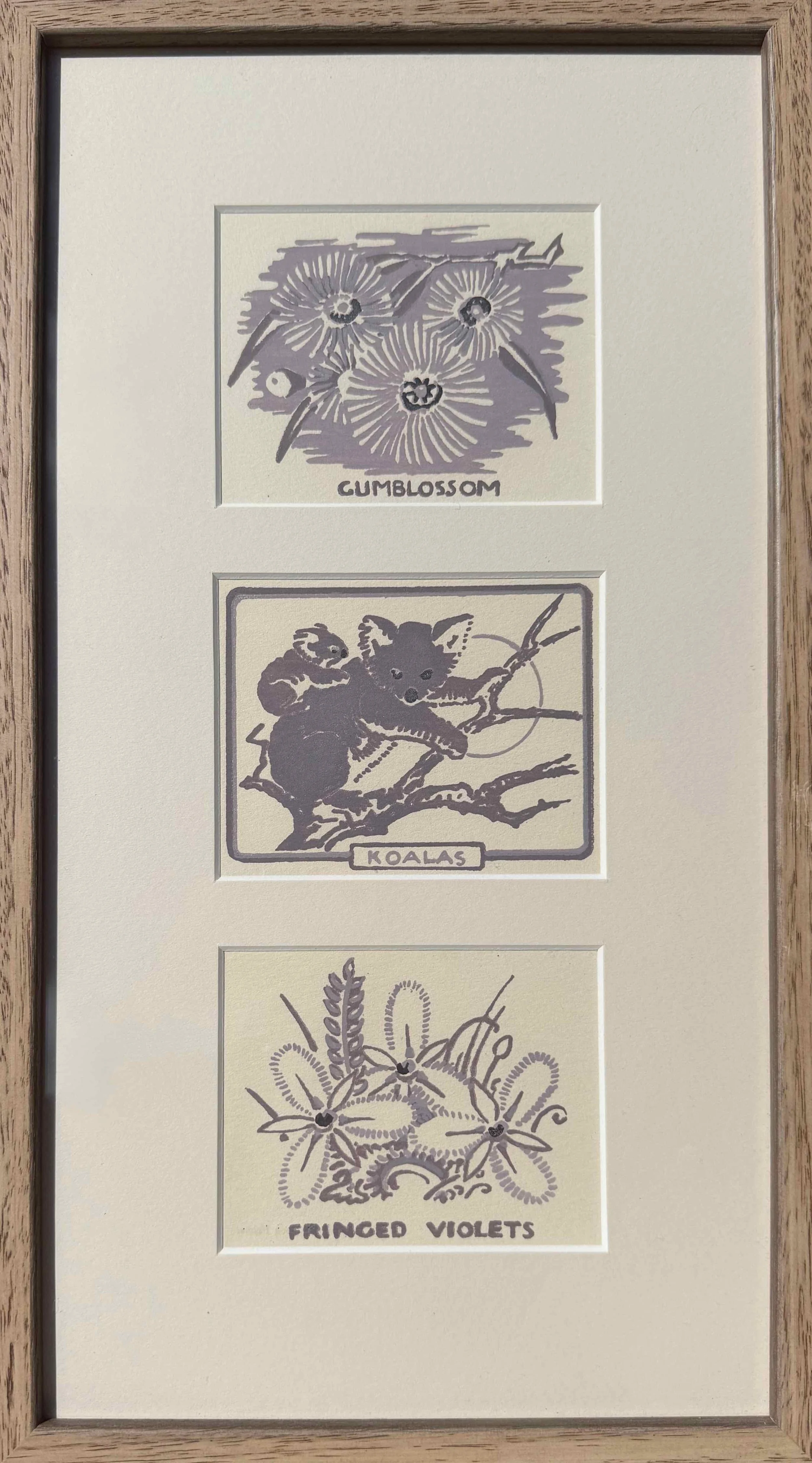 Ethleen Palmer | Koala and Gum Blossom Trio